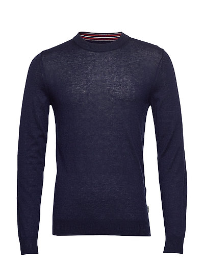 Chemin Strickpullover Rundhals Blau TED BAKER