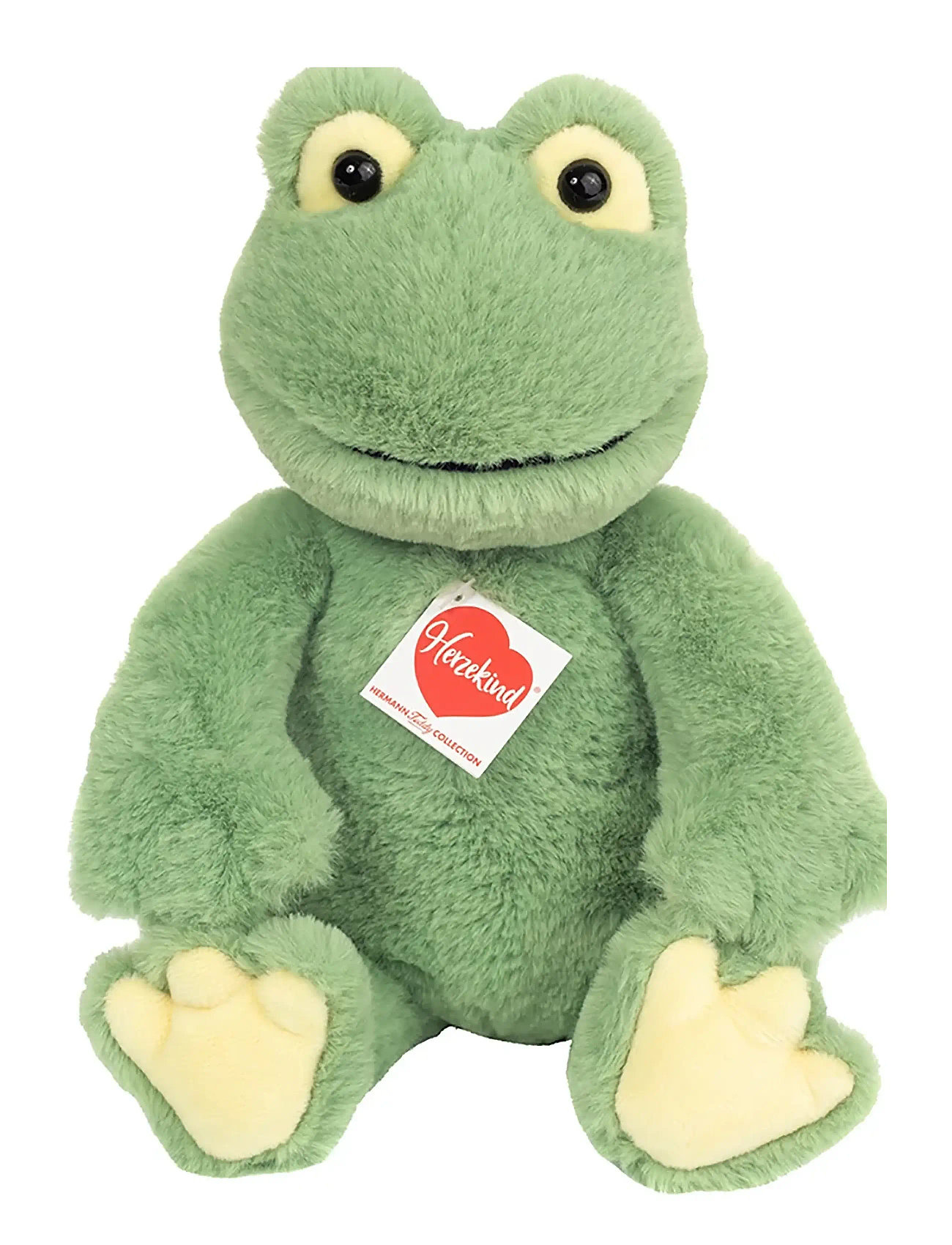 Frog Frederik 32 Cm Toys Soft Toys Stuffed Animals Green Teddy Hermann
