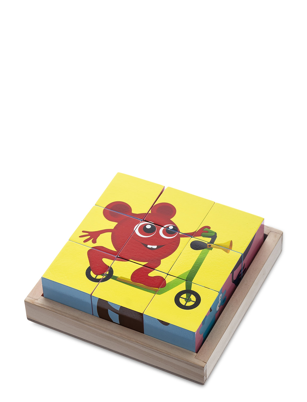 Babblarna Babblarna, Chunky Puzzle, 9 Pcs, One Size, Multi/patterned, Byggesæt Og -Klodser > Byggeklodser, Børn