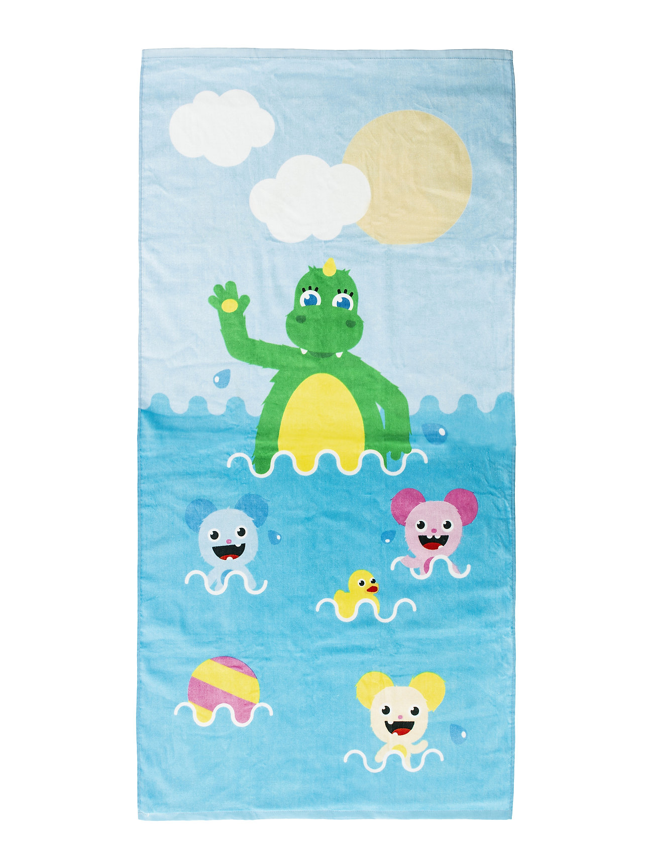 Bolibompa Bolibompa Dragon, Towel, One Size, Blue, Håndklæder & Klude > Håndklæder, Børn