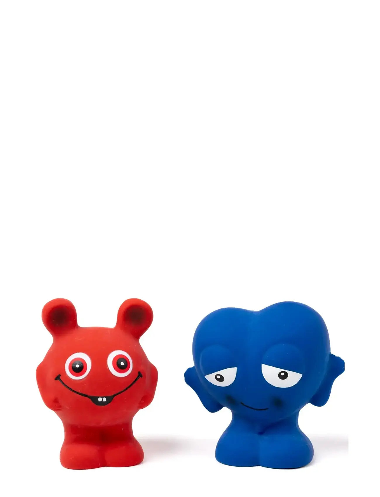TEDDYKOMPANIET Babblarna, Natural Rubber, Bobbo/Doddo Patterned - H:6CM - Kinder