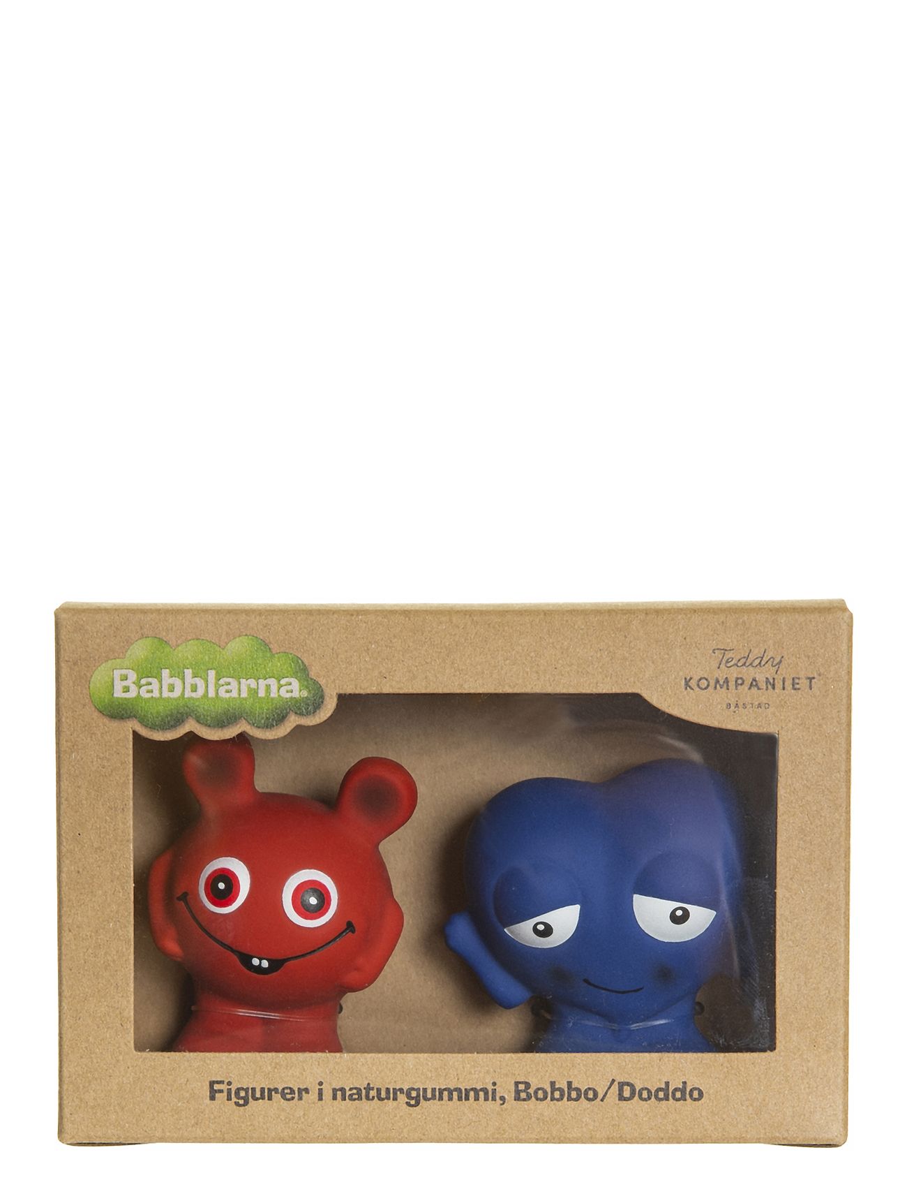 Babblarna, Natural Rubber, Bobbo/Doddo Toys Bath & Water Toys Bath Toys Multi/patterned Babblarna