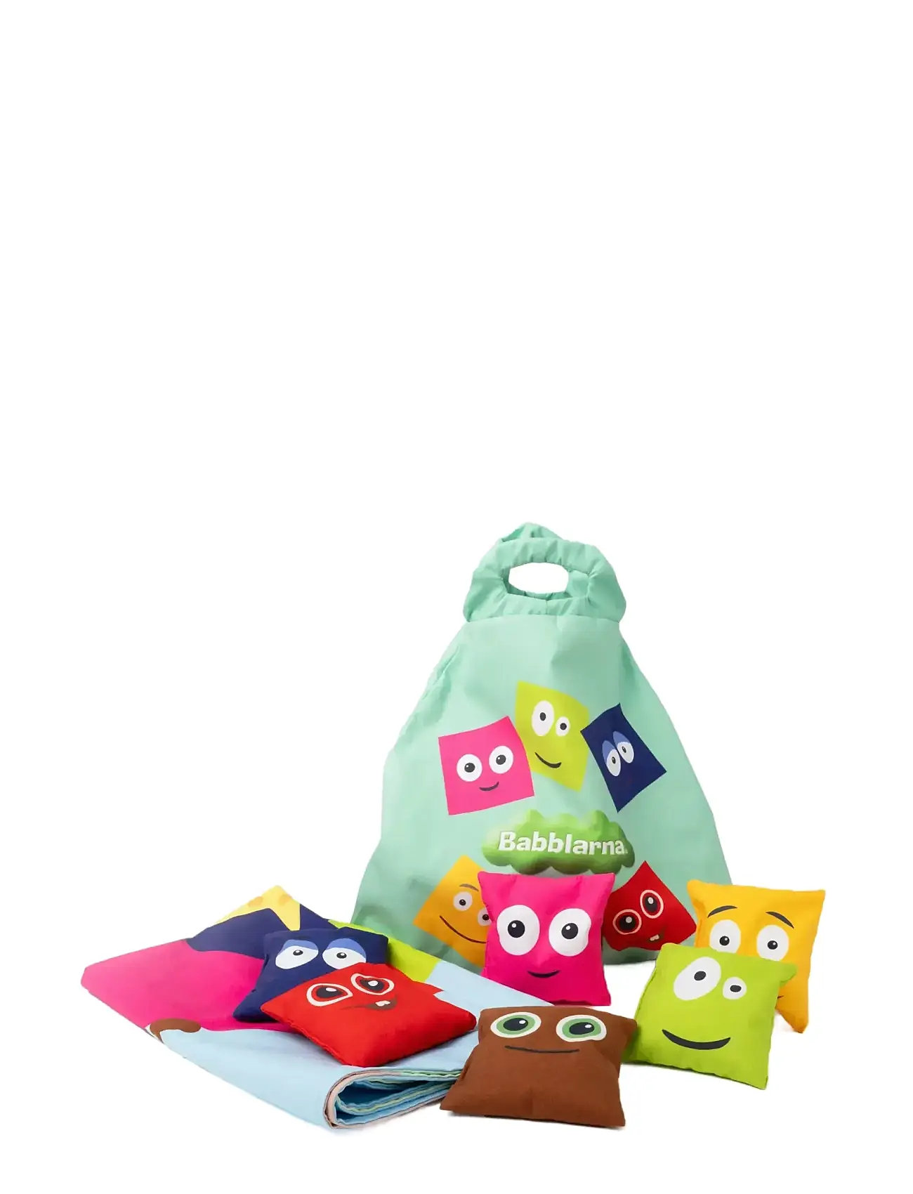 TEDDYKOMPANIET Babblarna - Ärtpåsespel Patterned - 38 CM - Kinder