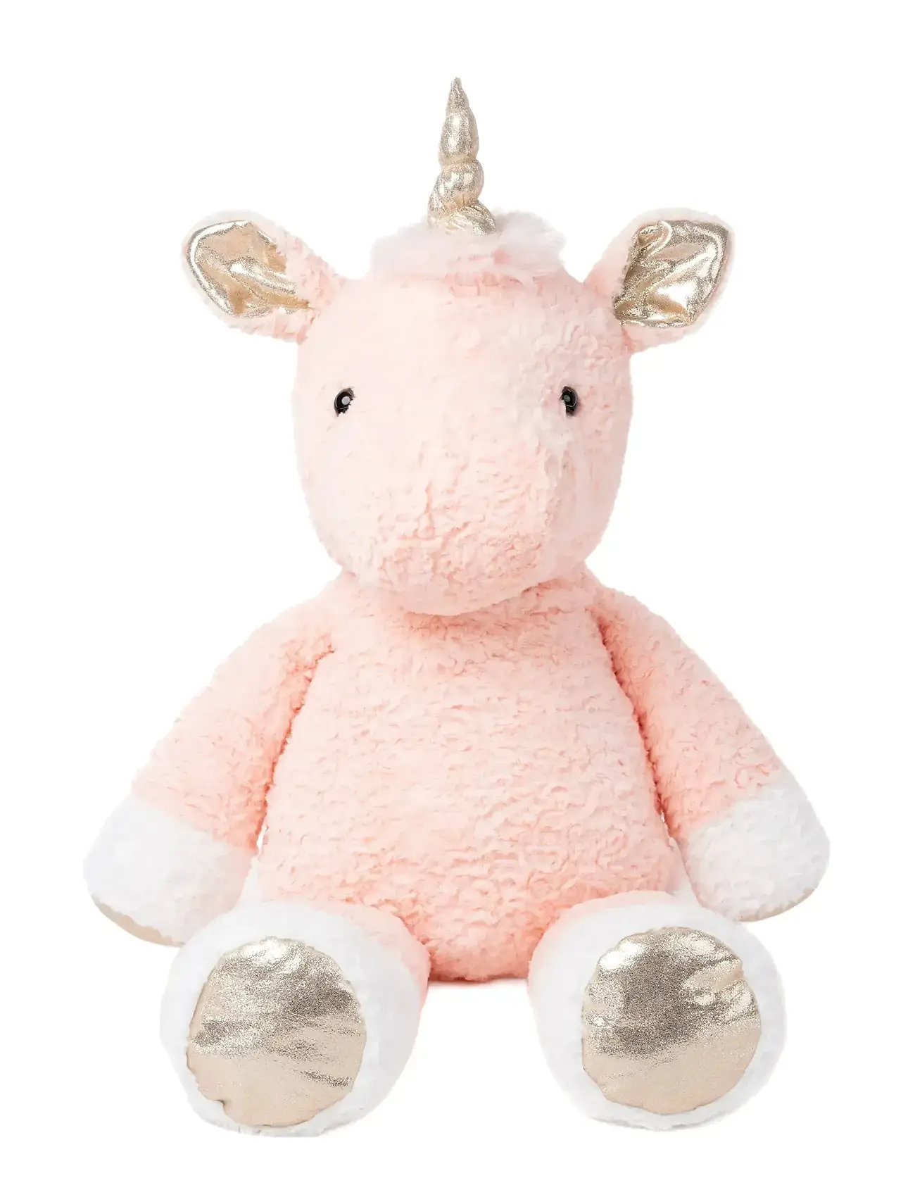 TEDDYKOMPANIET Tuffisar, Enhörning, 100Cm Pink - 100 CM - Kinder