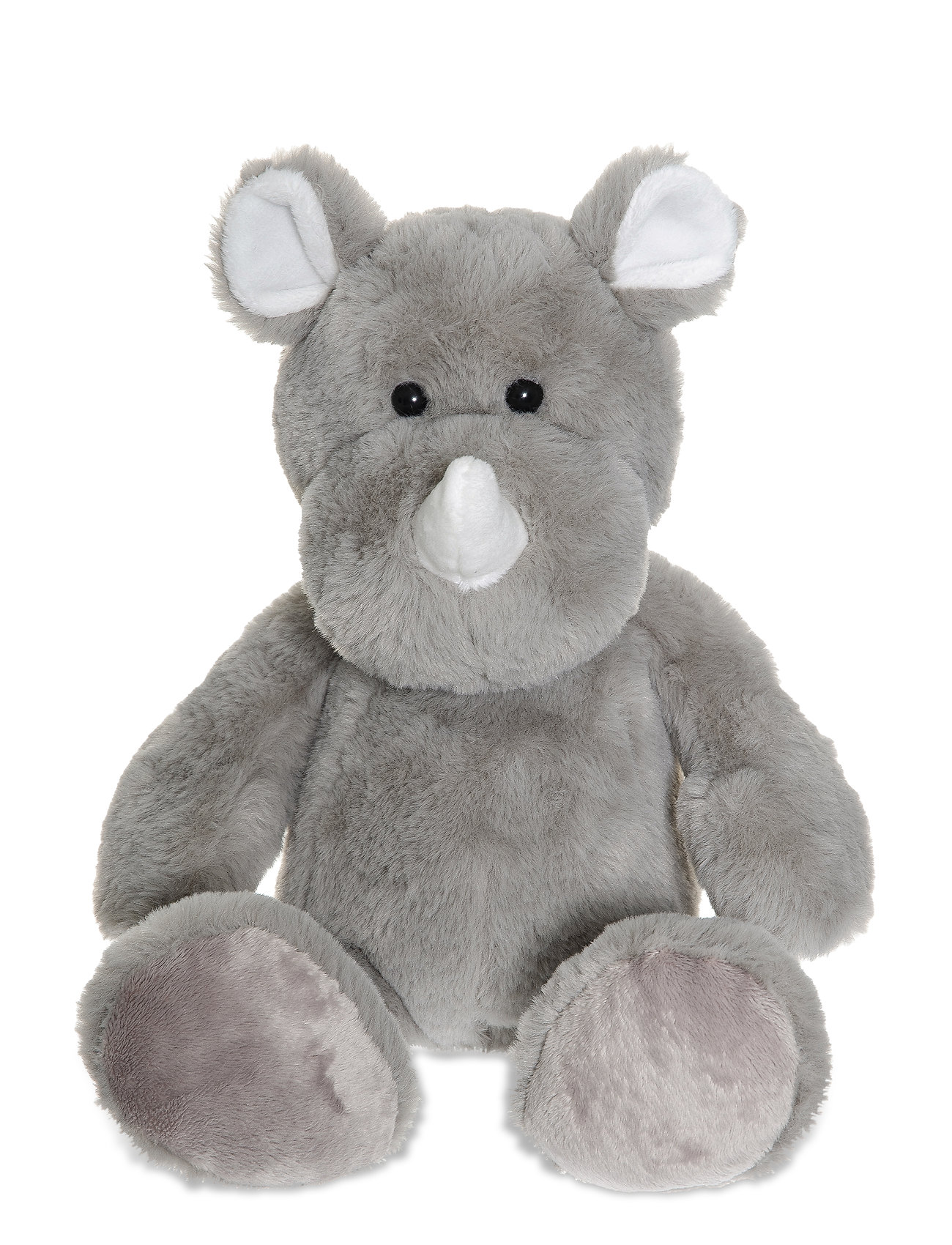 Teddy Wild, Noshörning Toys Soft Toys Stuffed Animals Grå Teddykompaniet