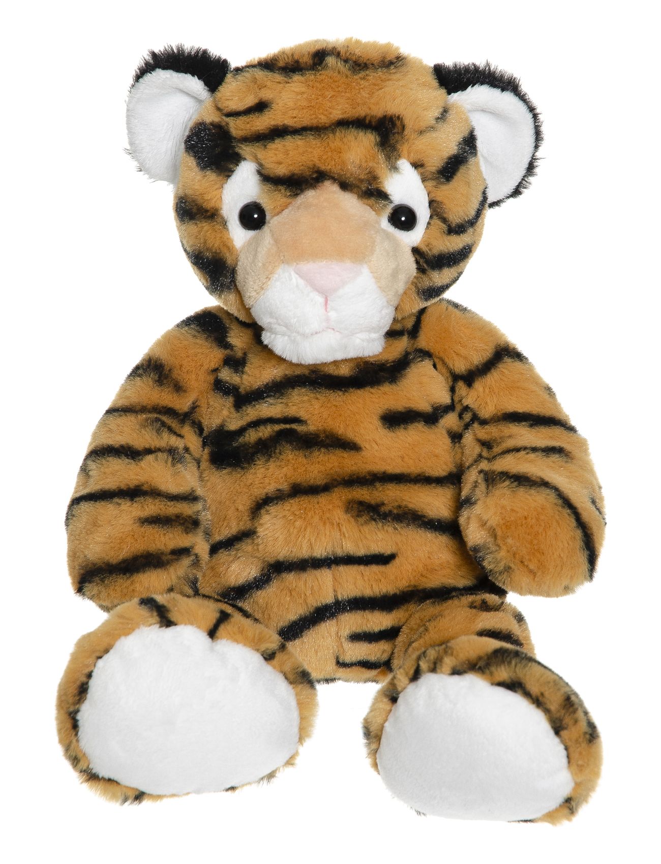 Teddy Wild Tiger Toys Soft Toys Stuffed Animals Beige Teddykompaniet