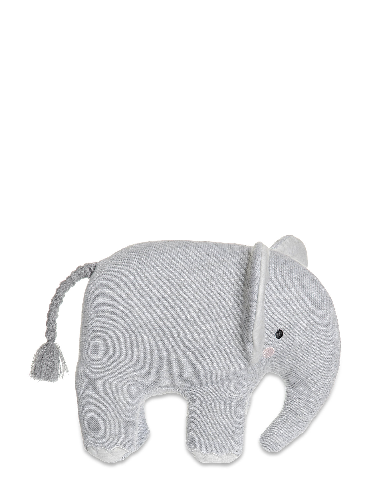 Cozy Knits, Elefant Toys Soft Toys Stuffed Animals Grå Teddykompaniet