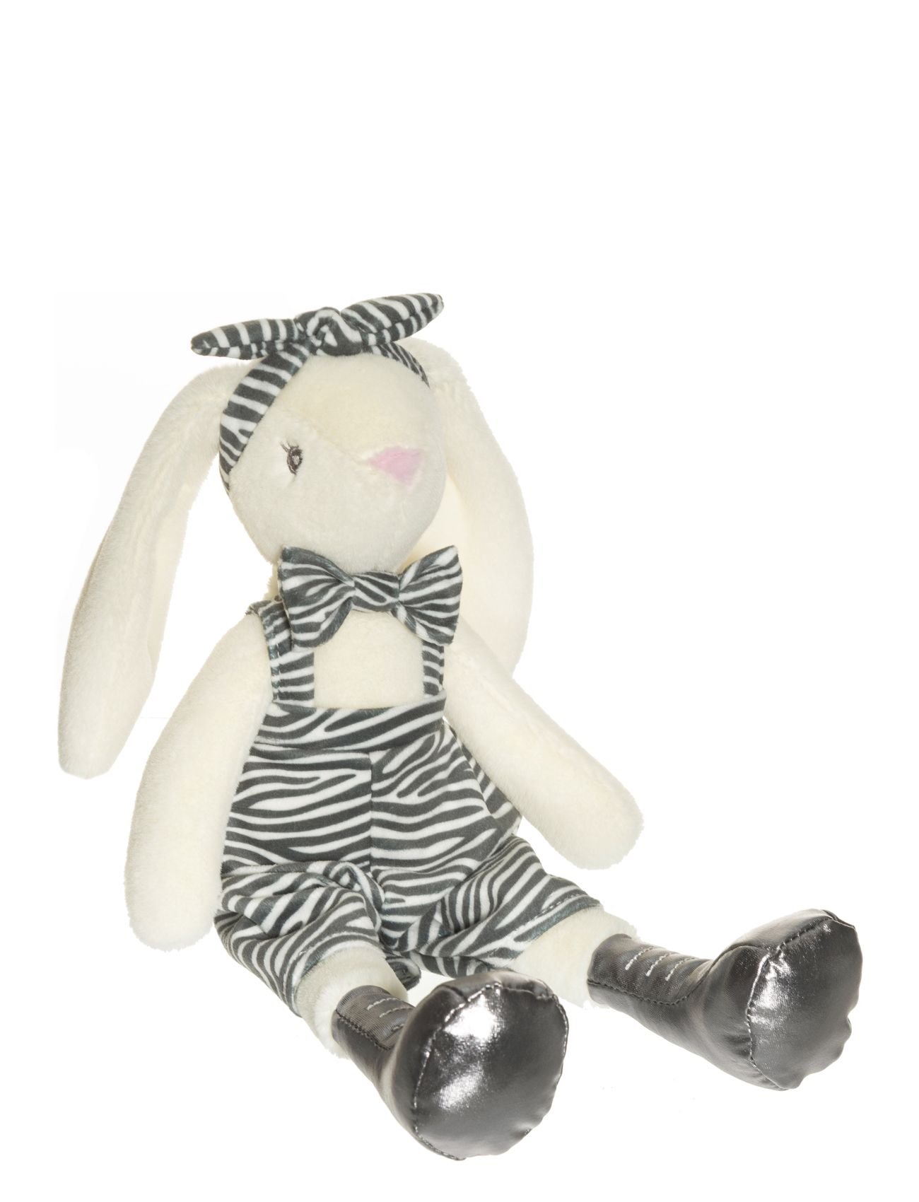 Zoe, Zebra Pattern Toys Soft Toys Stuffed Animals Multi/mönstrad Teddykompaniet