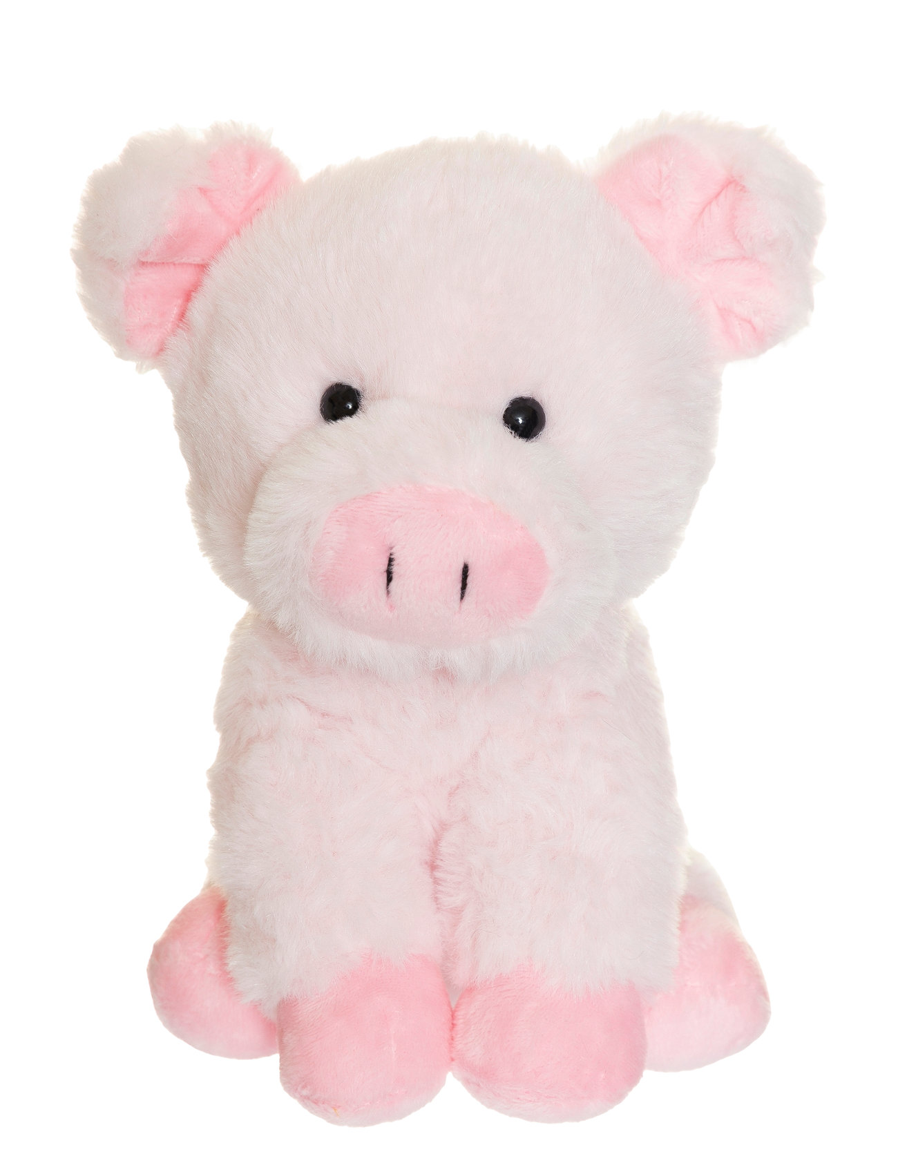 Teddy Farm, Sitting Pig Toys Soft Toys Stuffed Animals Pink Teddykompaniet