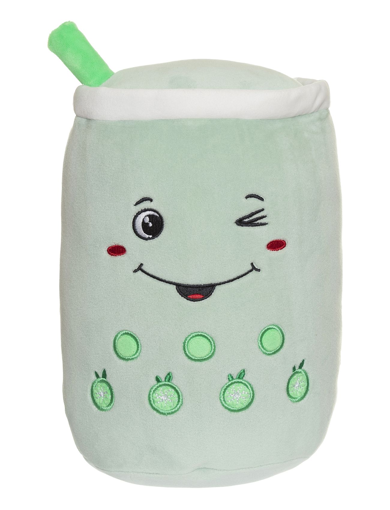 Squeezie, Bubble Tea, Pear Toys Soft Toys Stuffed Toys Green Teddykompaniet