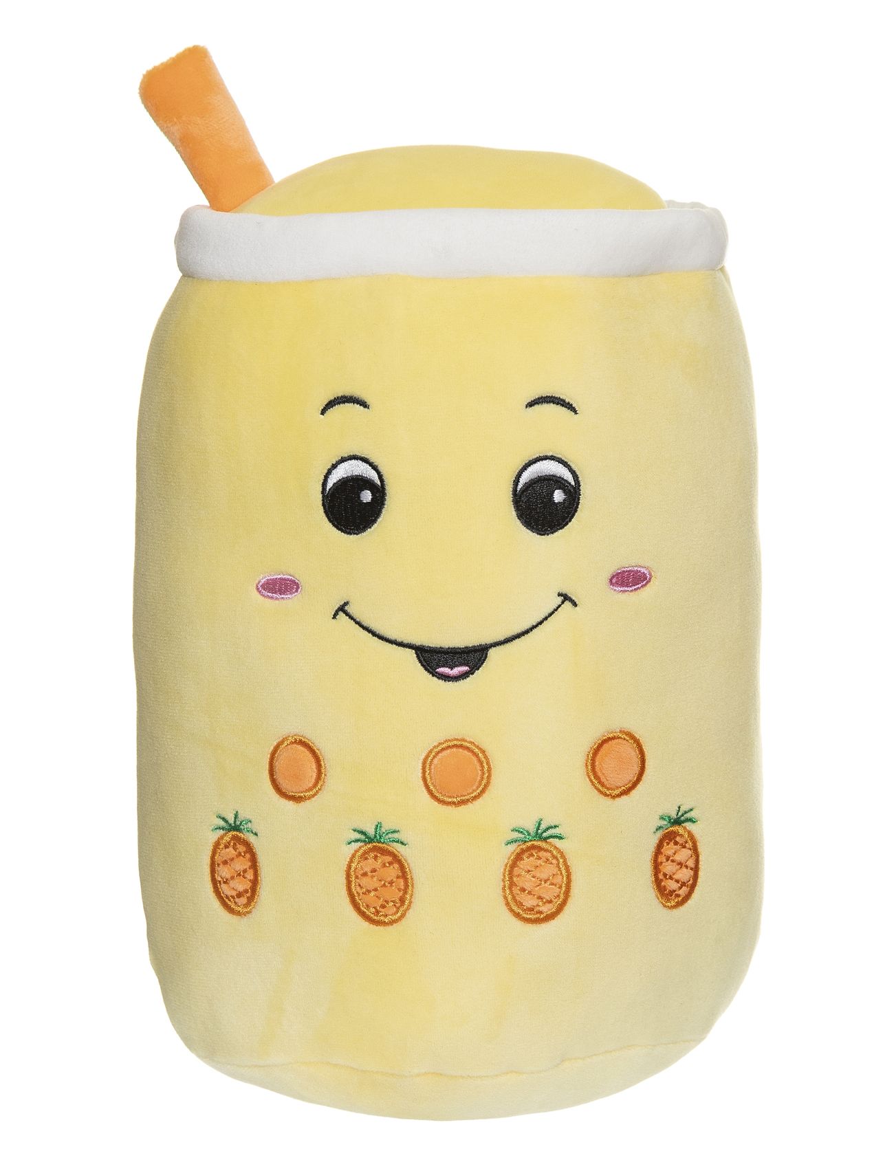 Squeezie, Bubble Tea, Banana Toys Soft Toys Stuffed Toys Yellow Teddykompaniet