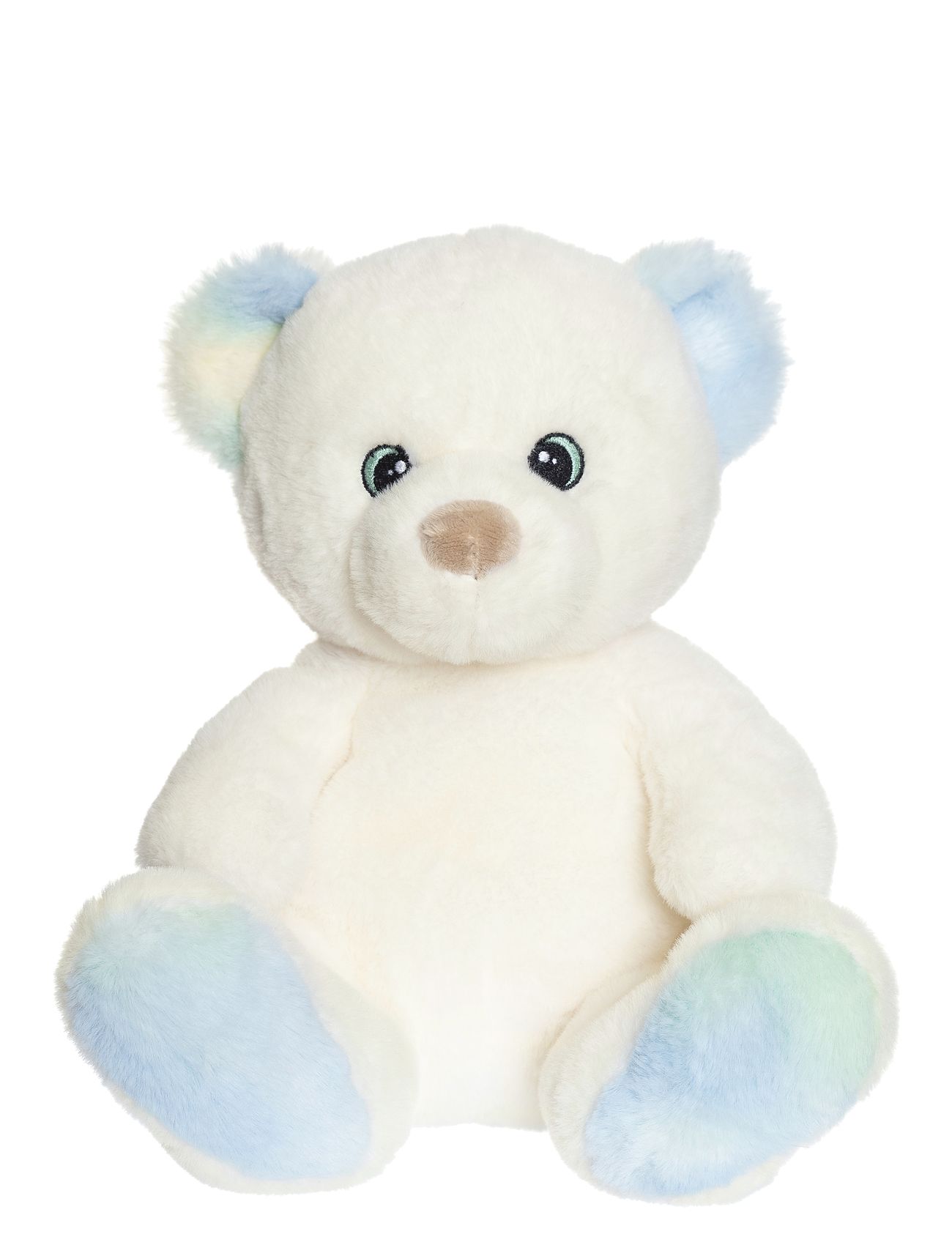 Charlie, Rainbow Coloured Toys Soft Toys Teddy Bears White Teddykompaniet