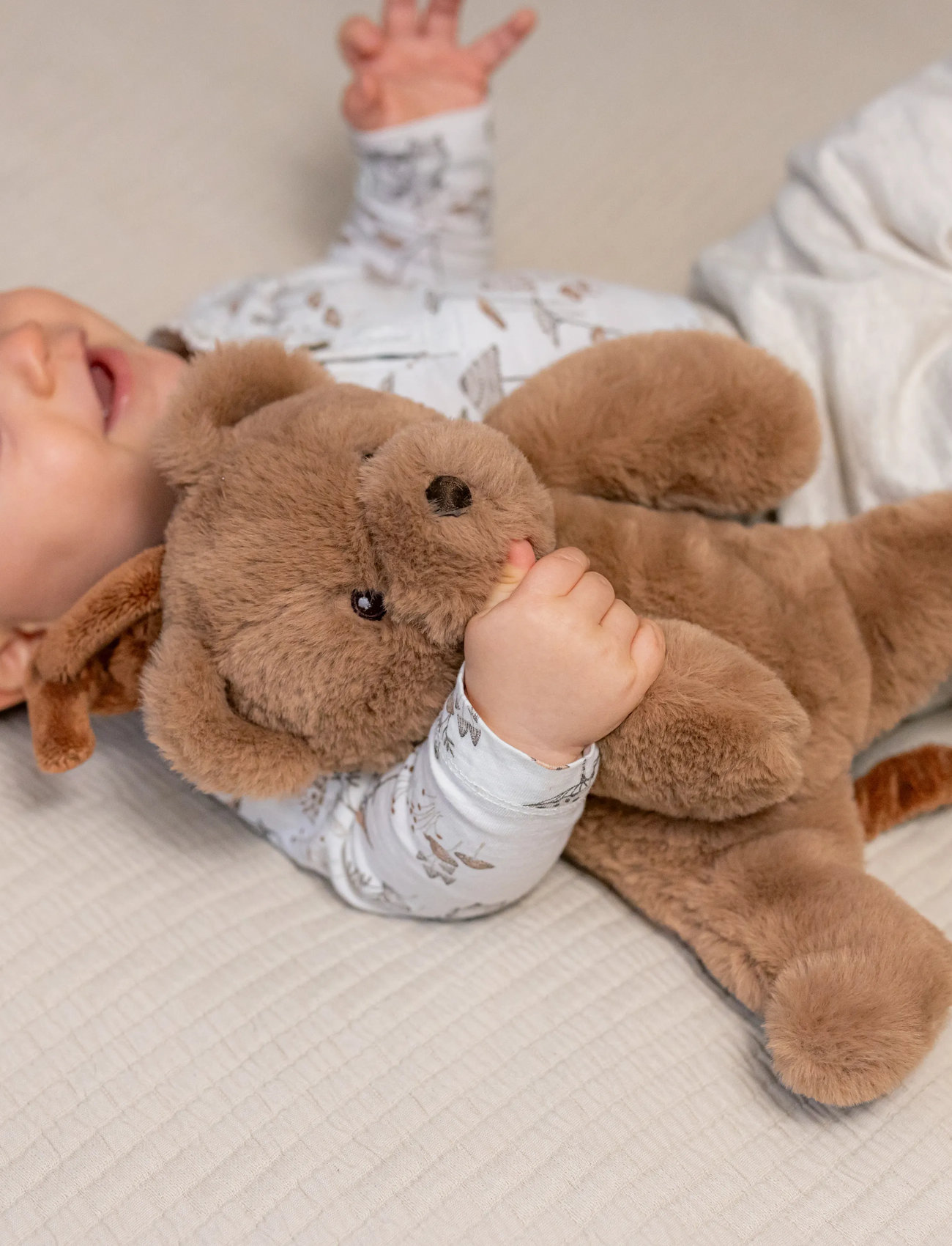 Teddykompaniet Teddy, Speldosa, Brun, 35 cm, Brown, Baby Legetøj > Musical Plush Legetøj, Børn