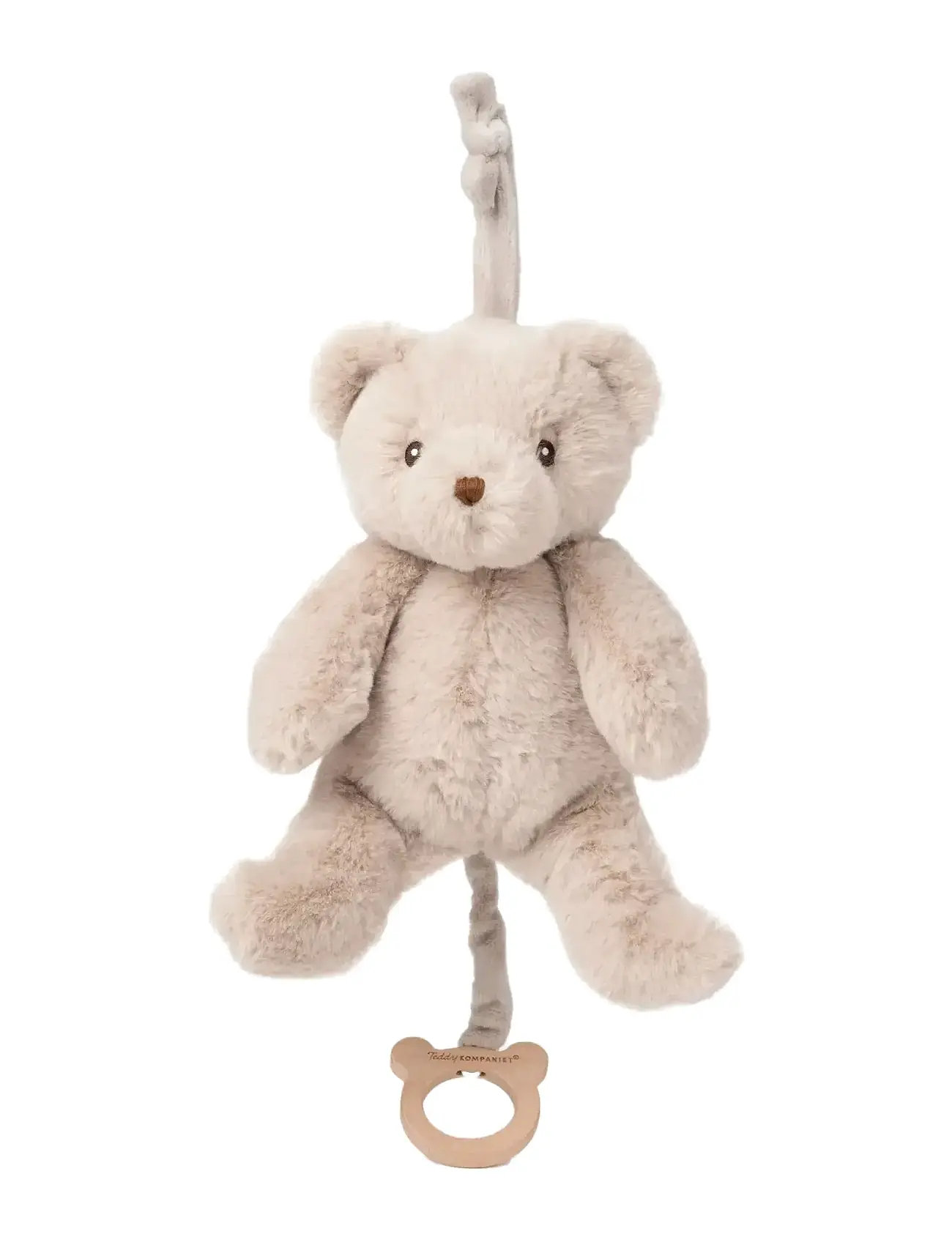 TEDDYKOMPANIET Teddy, Speldosa, Beige Beige - 37 CM - Kinder