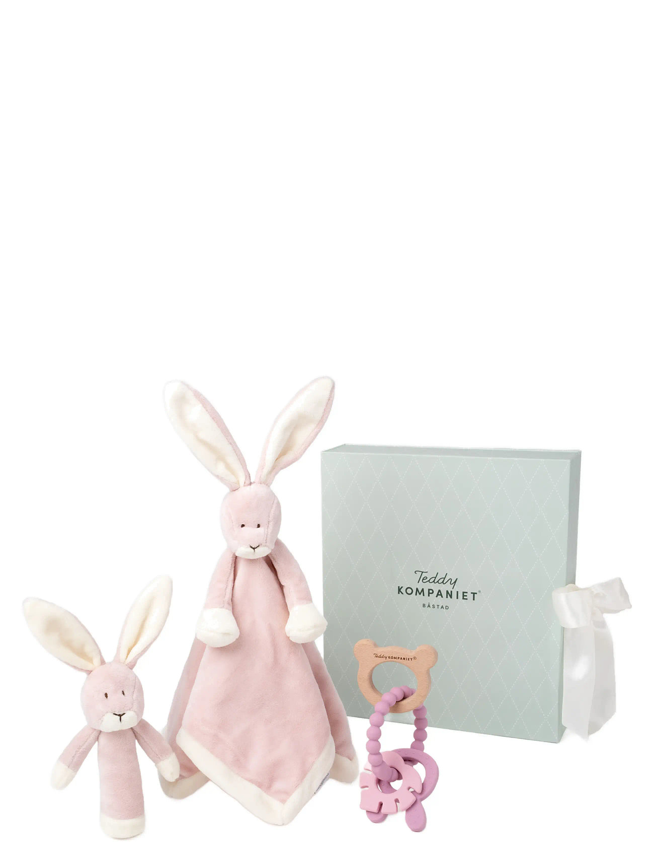 Teddykompaniet Diinglisar, Gåvoset, Kanin, Dimrosa, 31 cm, Pink, Babysøvn > Nusseklude, Børn