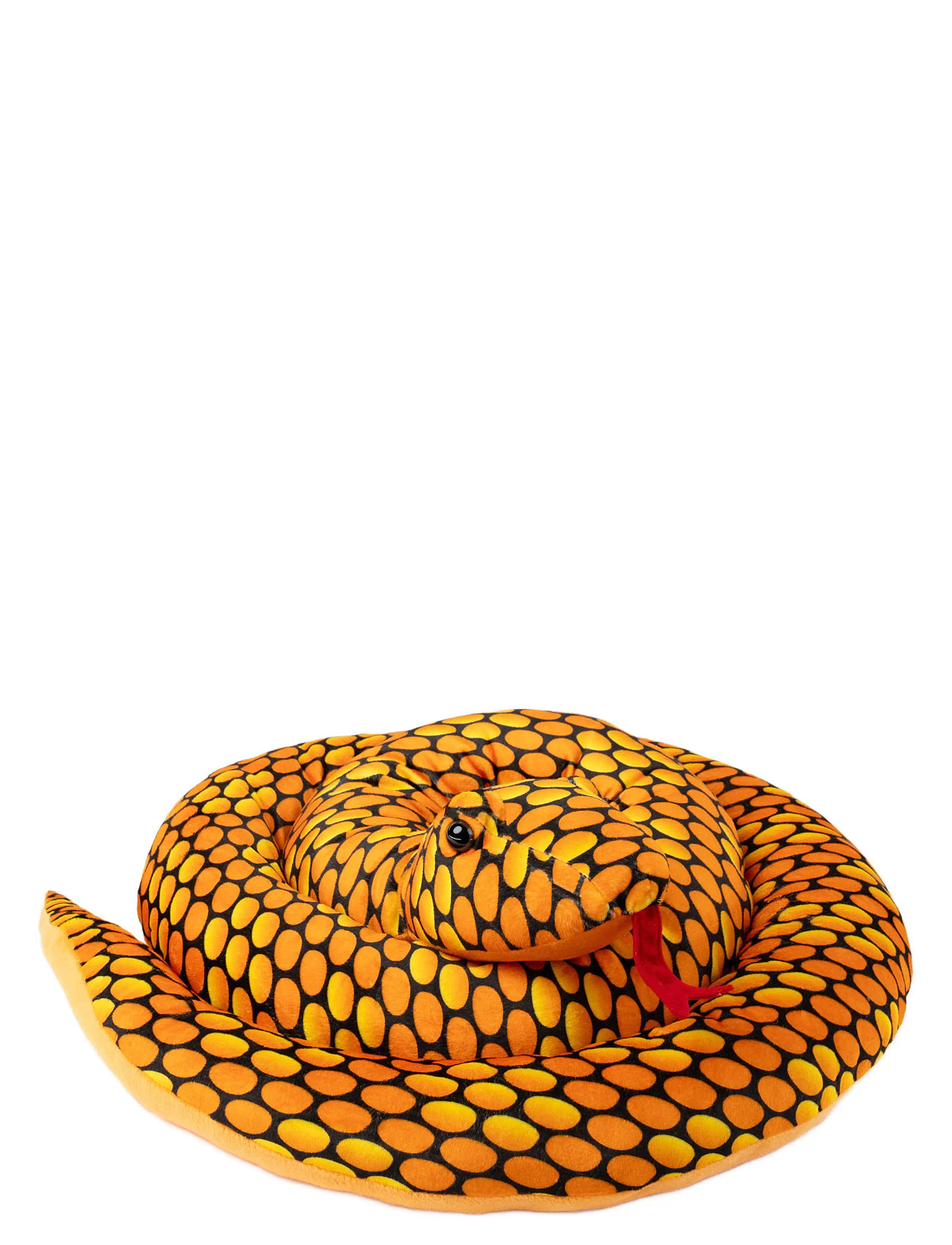 Teddykompaniet Orm, Xl, Orange, 200 cm, Orange, Soft Legetøj > Stuffed Animals, Børn