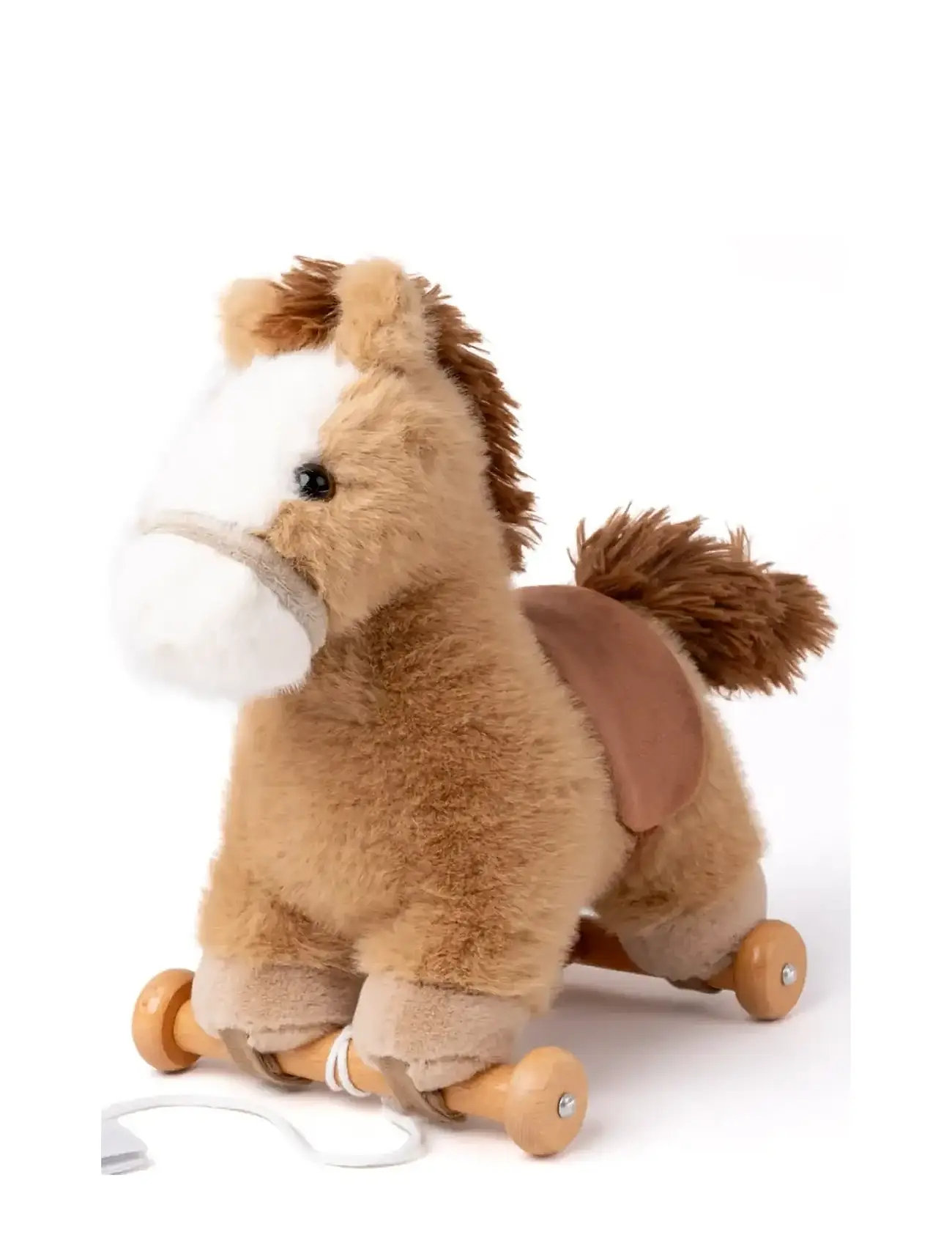 Teddykompaniet Dragdjur, Häst, 30 cm, Brown, Baby Legetøj > Pull Along Legetøj, Børn