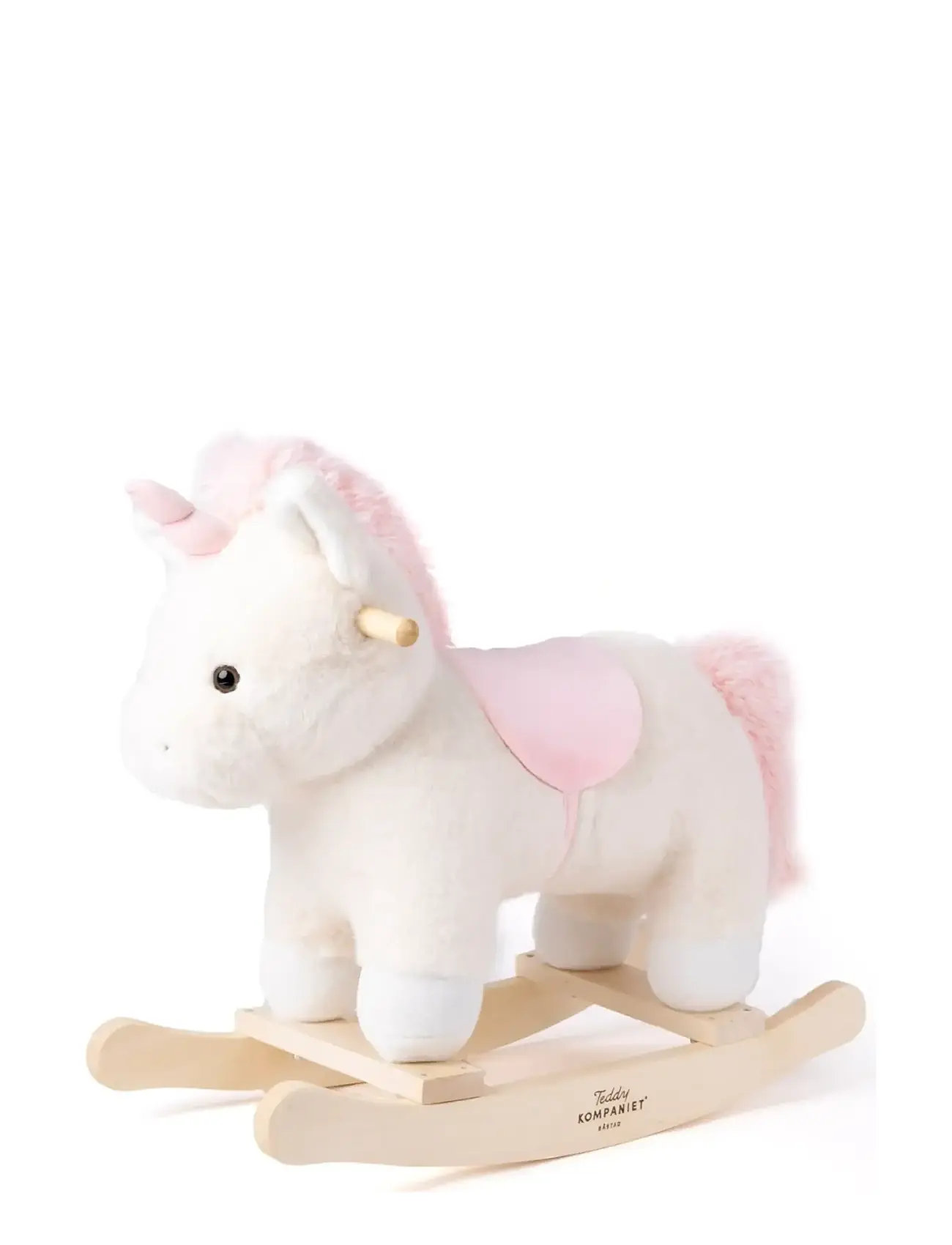 Teddykompaniet Gungdjur, Enhörning, 56 cm, White, Legetøj > Rocking Legetøj, Børn