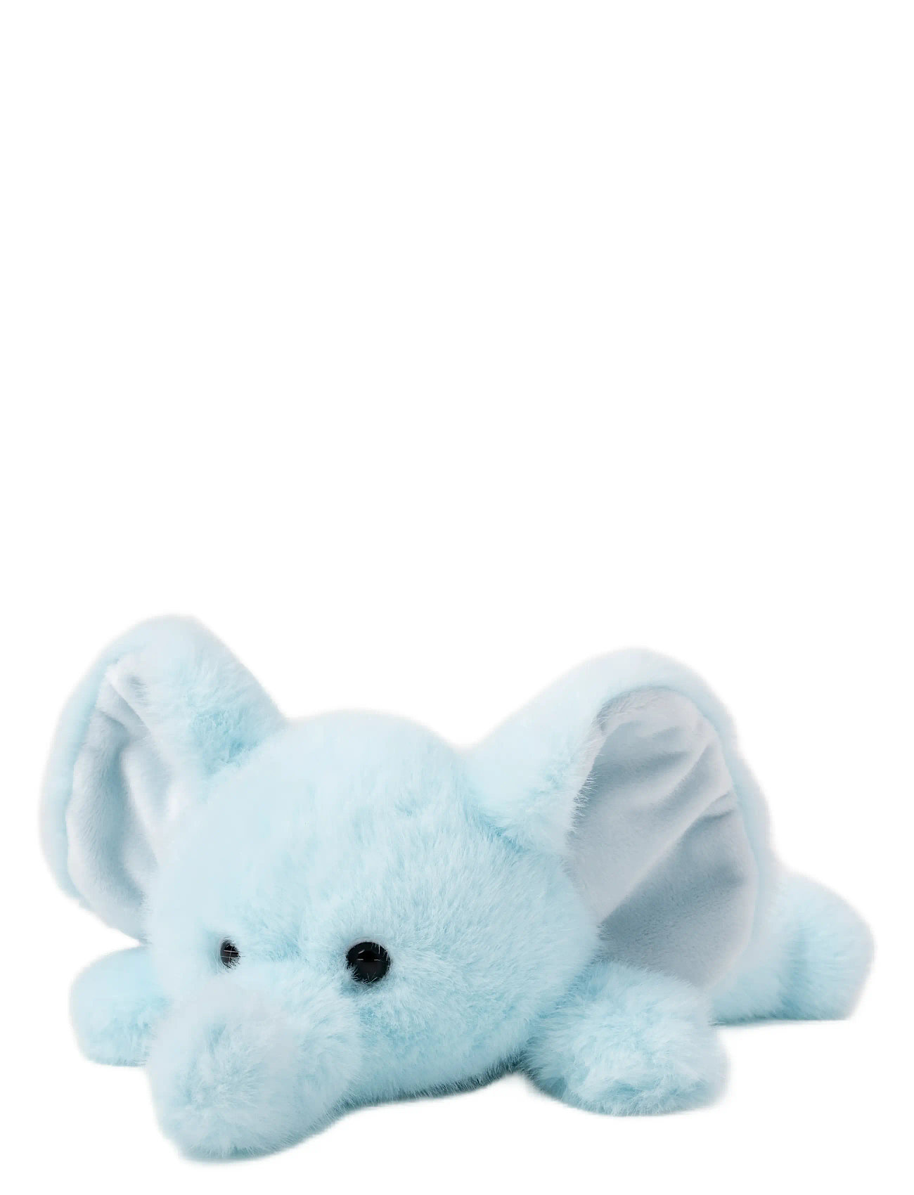 Teddykompaniet Liggande Elefant, Ljusblå, 34 cm, Blue, Soft Legetøj > Stuffed Animals, Børn