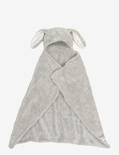 Babycape Frotté Kanin, grå - couvertures câlins - grey