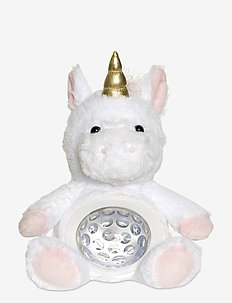 Teddy Lights night lamp unicorn - yöpuulle - white