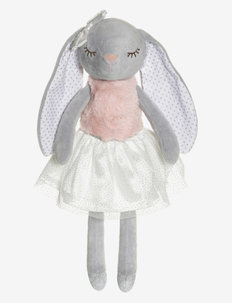 Ballerinas Rabbit Kelly - plīša dzīvnieki - grey