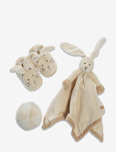 Diinglisar, giftbox, kanin - mummy & baby essentials - beige
