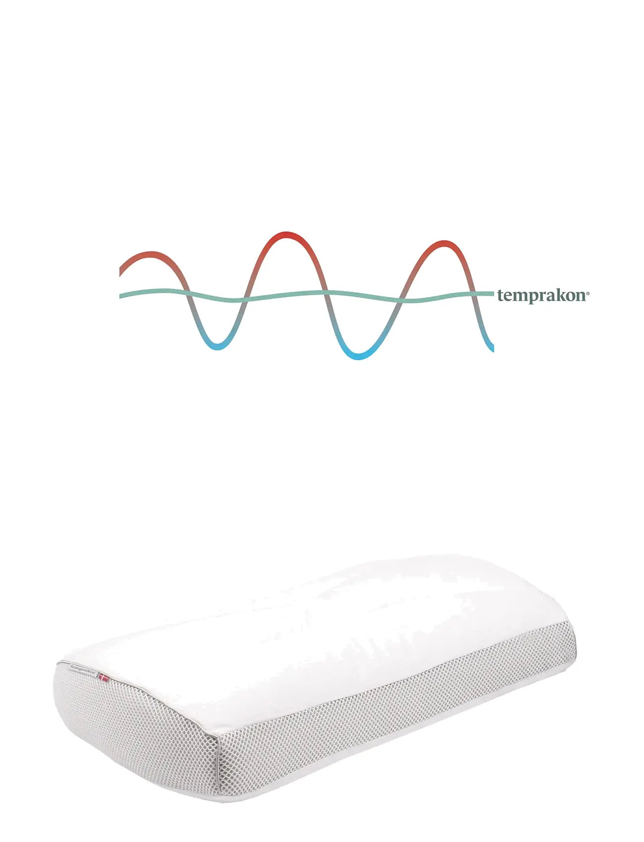 TEMPRAKON TemprakonxPillow Weiß - 38X59CM - Unisex