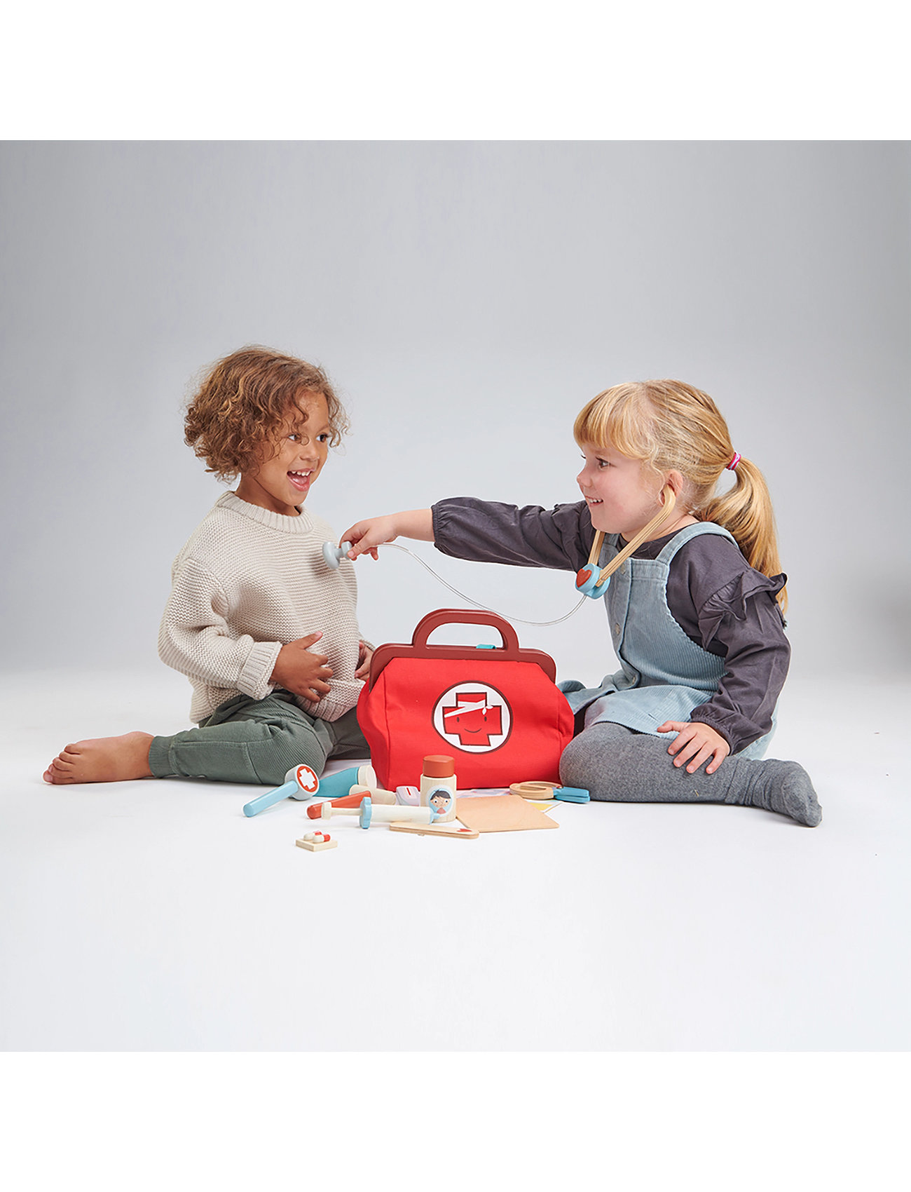 Tender Leaf Doctor's Bag, One Size, Multi/patterned, Rollespil > Lægesæt Til Børn, Børn