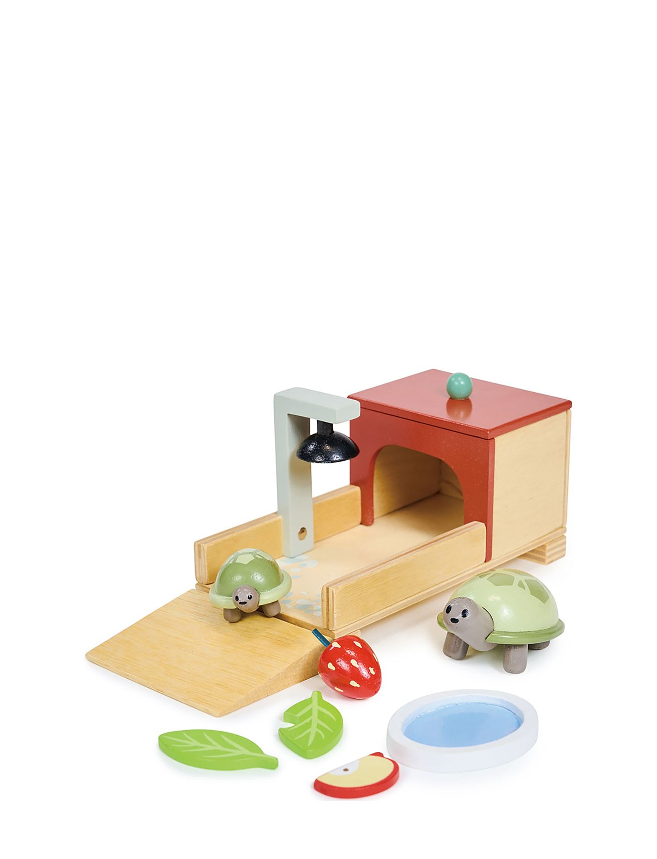 Tender Leaf Dollhouse Set - Pet Turtle Röd