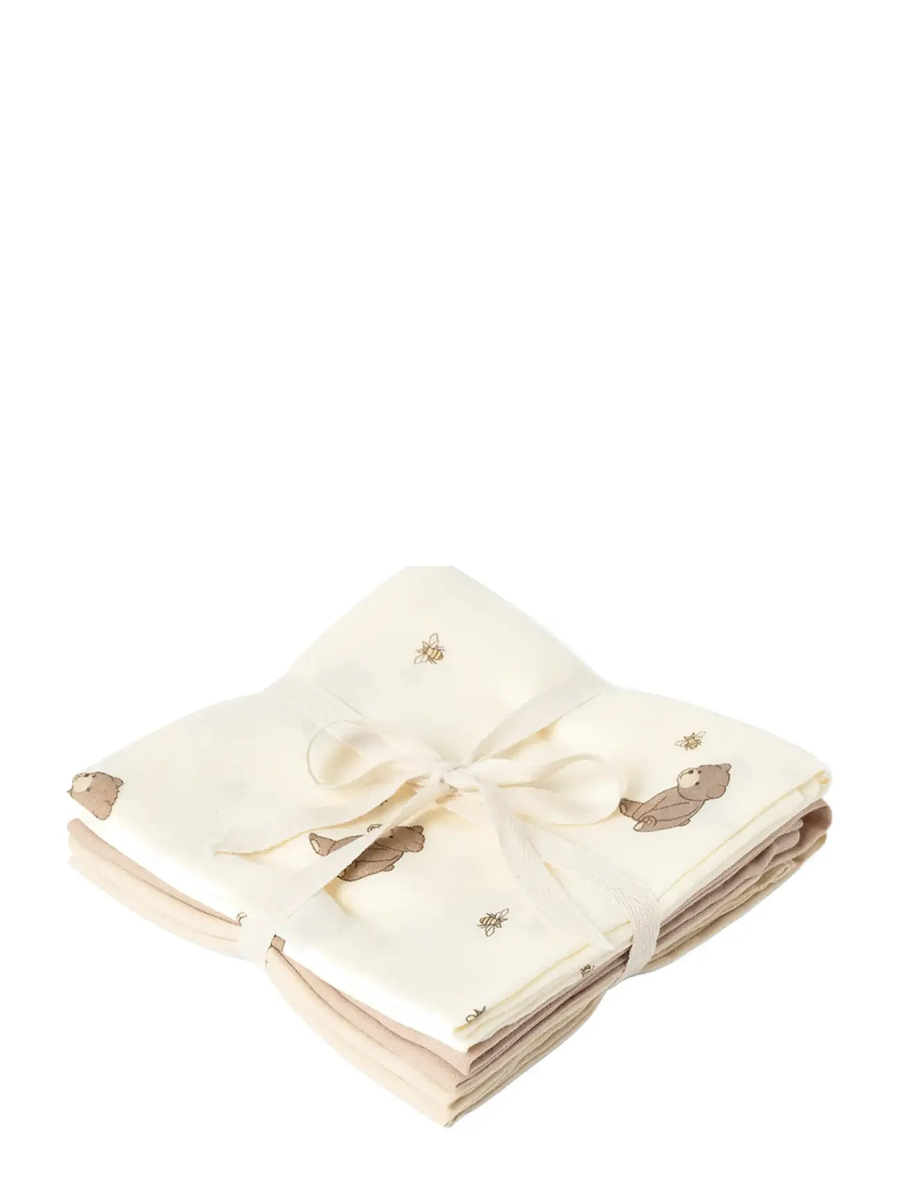 That's Mine Bora Muslin Cloth 3-Pack, 19X19 cm, Beige, Musliner > Muslingeklude, Børn