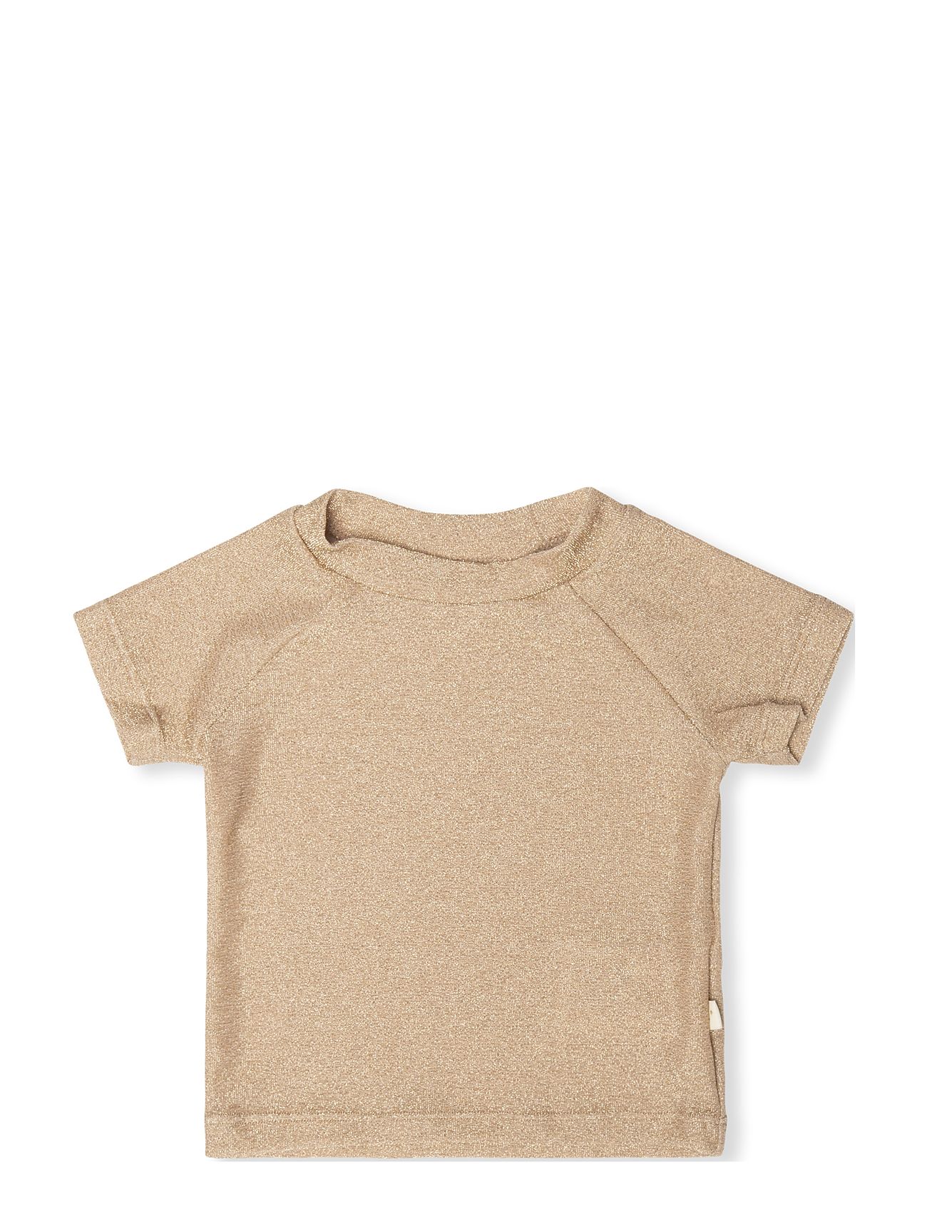 Ibe Swim T-Shirt Swimwear Uv Clothing Uv Tops Beige That's Mine