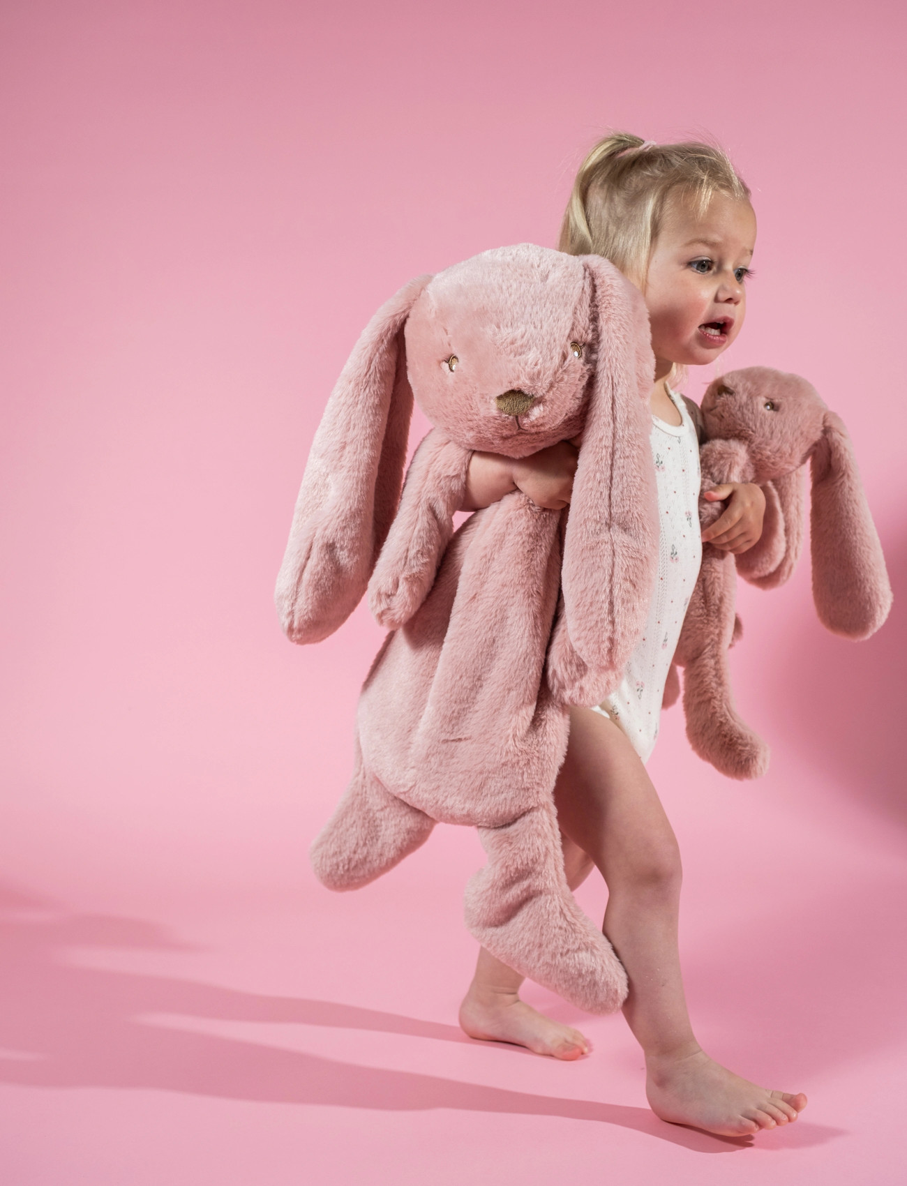 That's Mine Houston Heavy Teddy Large, BIG, Pink, Soft Legetøj > Stuffed Animals, Børn