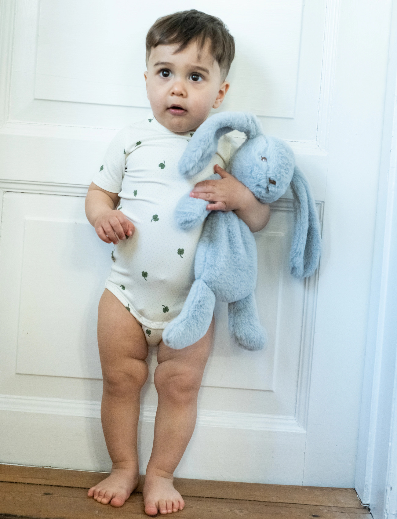 That's Mine Houston Heavy Teddy Small, S, Blue, Soft Legetøj > Stuffed Animals, Børn