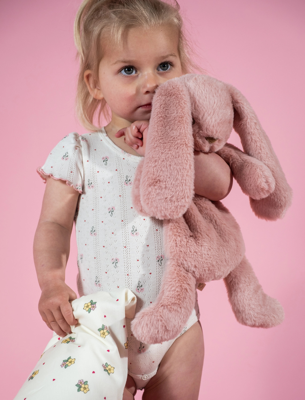 That's Mine Houston Heavy Teddy Small, S, Pink, Soft Legetøj > Stuffed Animals, Børn