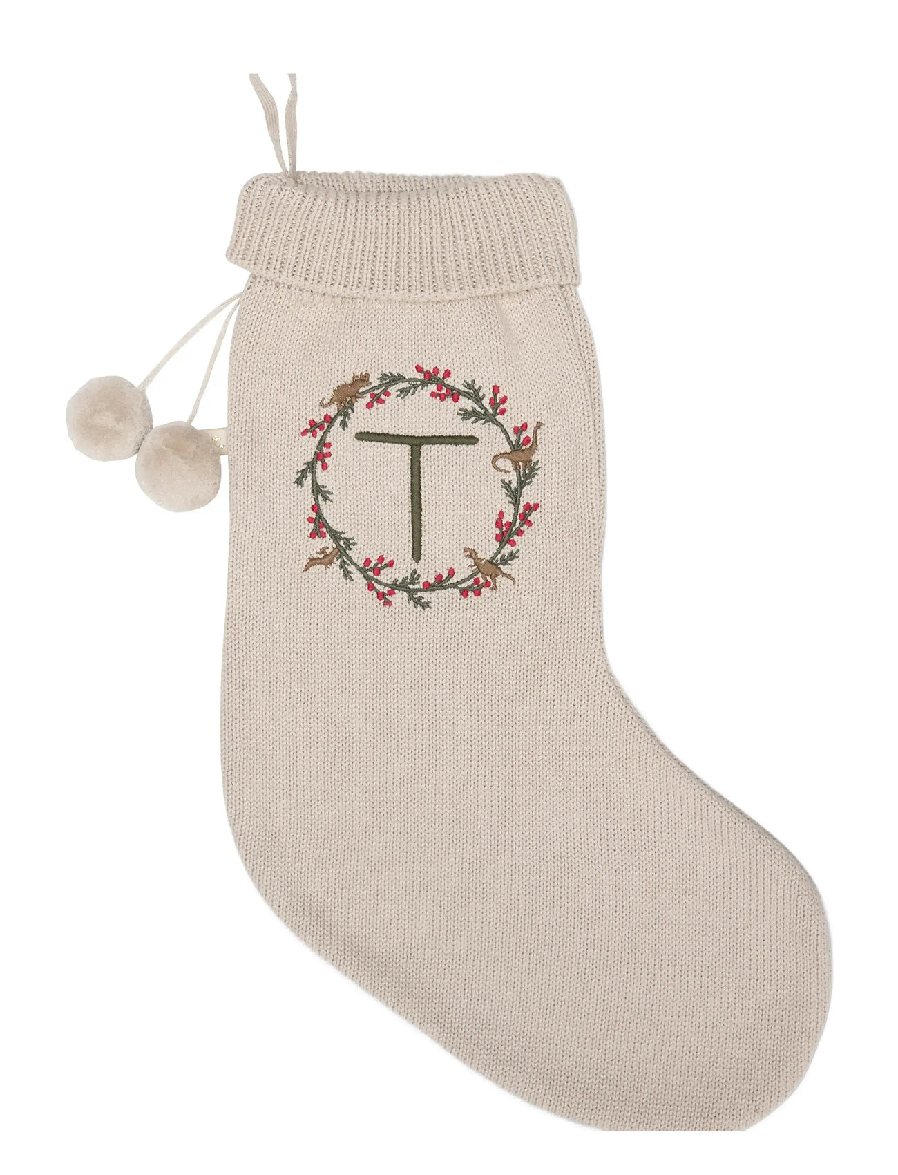 THAT'S MINE Calle Christmas Socke Dino Beige - E - Kinder