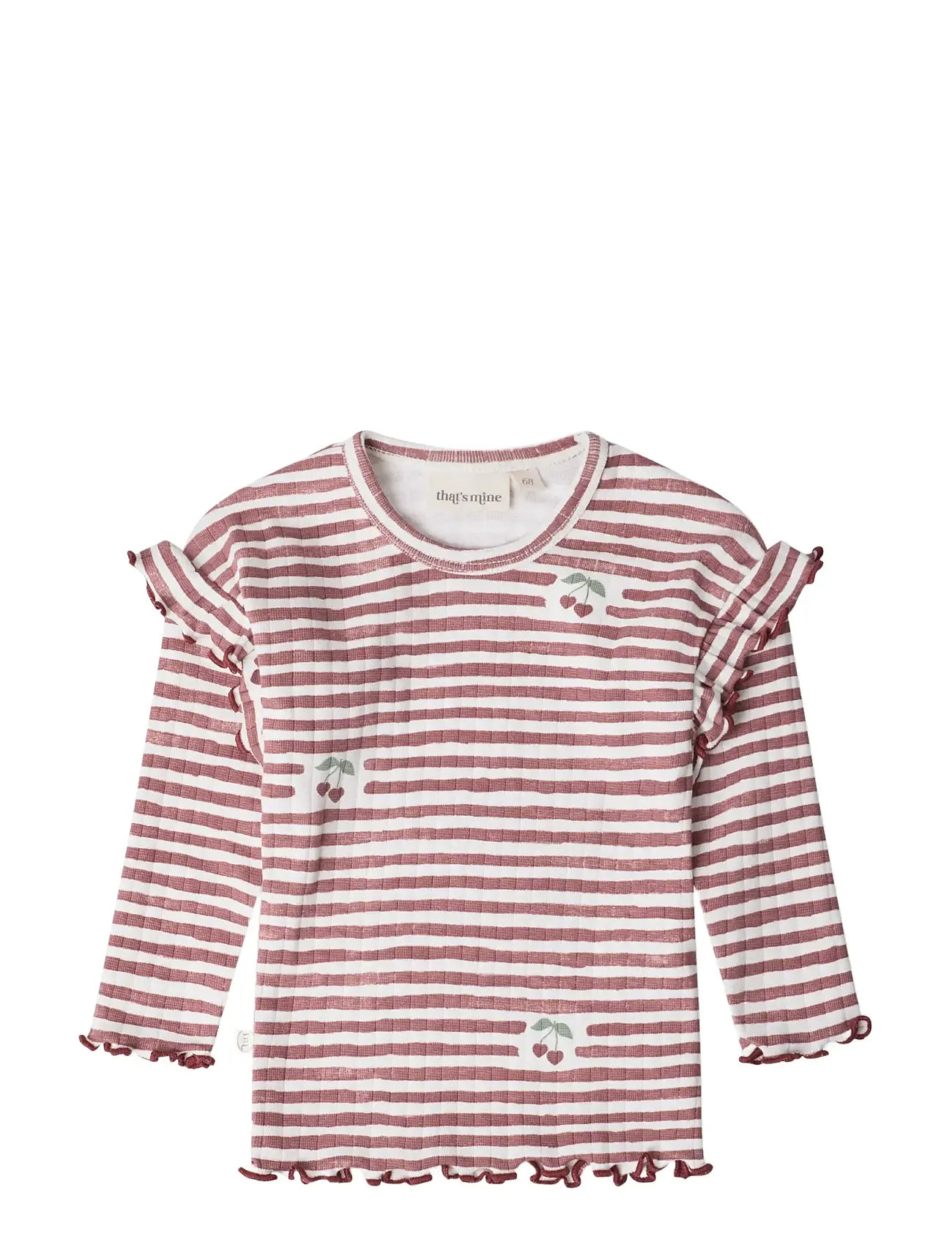 THAT'S MINE Jamilla Bluse Rot - 104 - Kinder