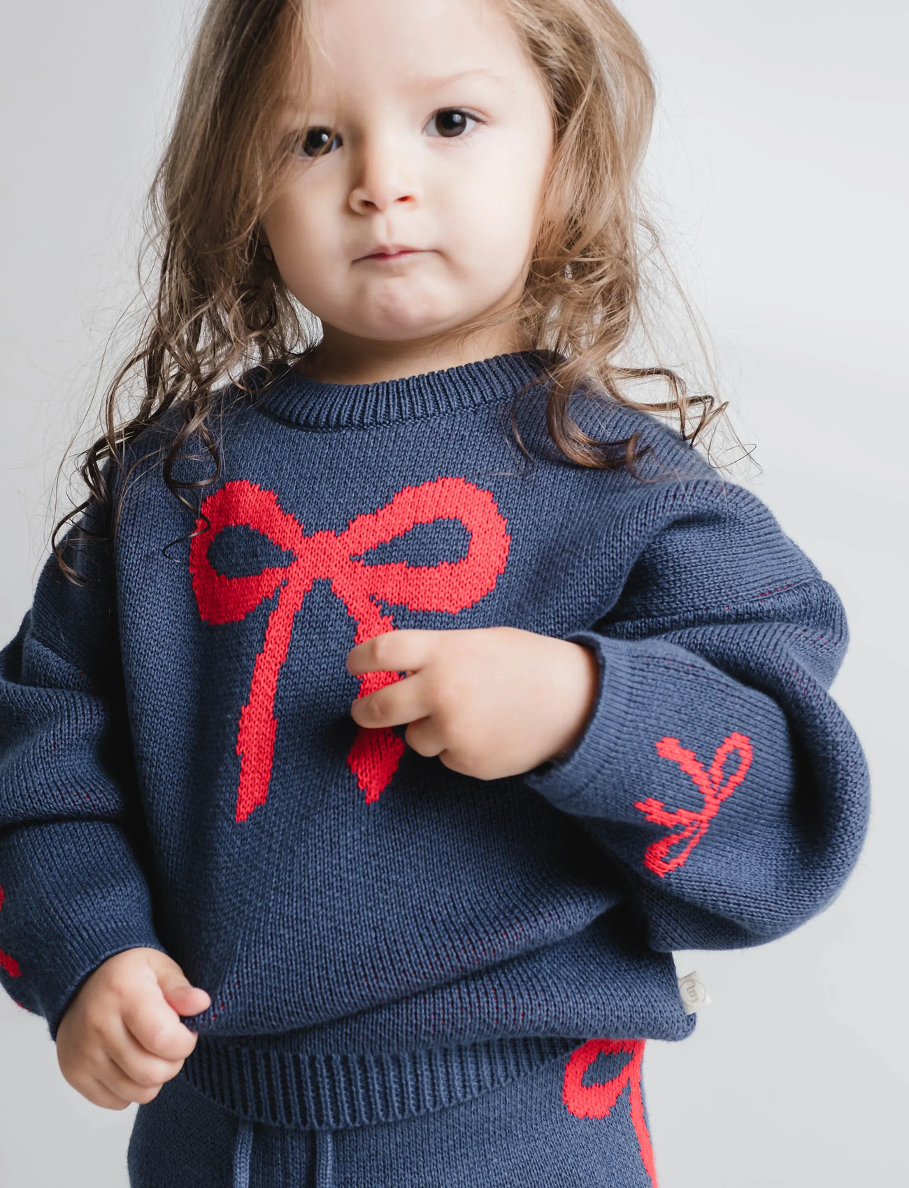 That's Mine Nasha Sweater, 92, Navy, Strik > Pullovere, Børn