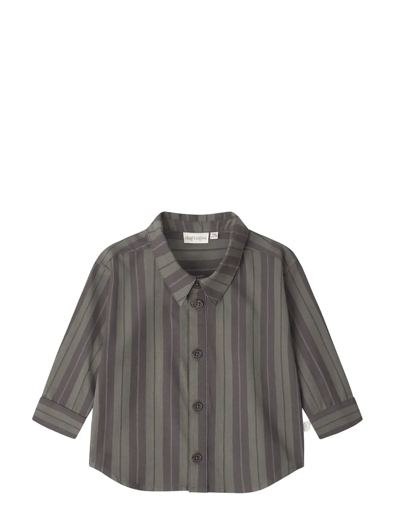 THAT'S MINE Harald Shirt Khaki - 98 - Kinder