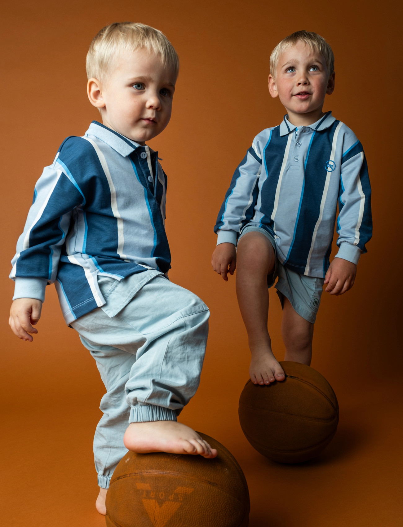 That's Mine Victor Polo Shirt, 80 cm/12M, Blue, Polo Skjorter > Langærmede Polo Shirts, Børn