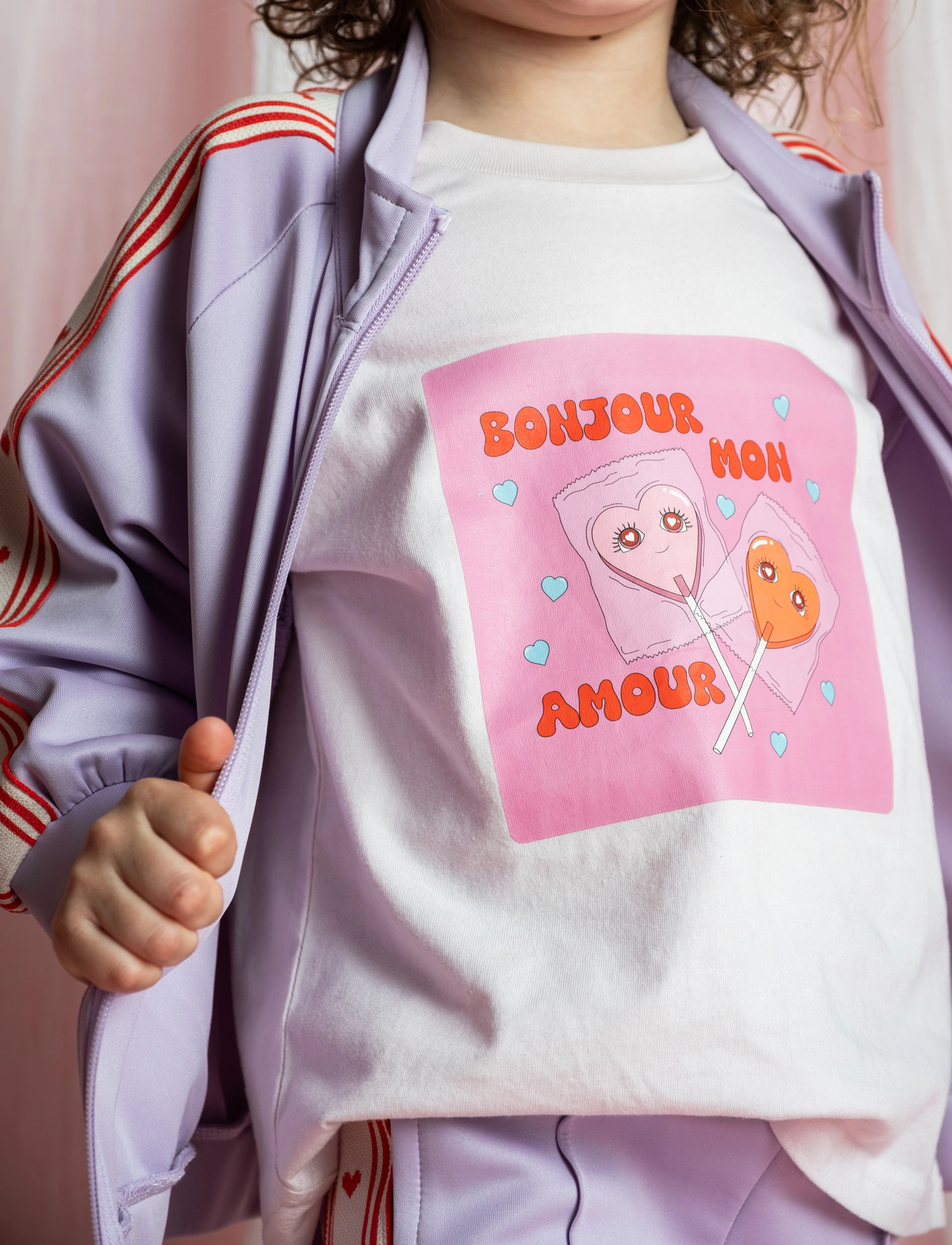 That's Mine Vilde Oversized T-Shirt, 86, Pink, T-Shirts > Kortærmede, Børn