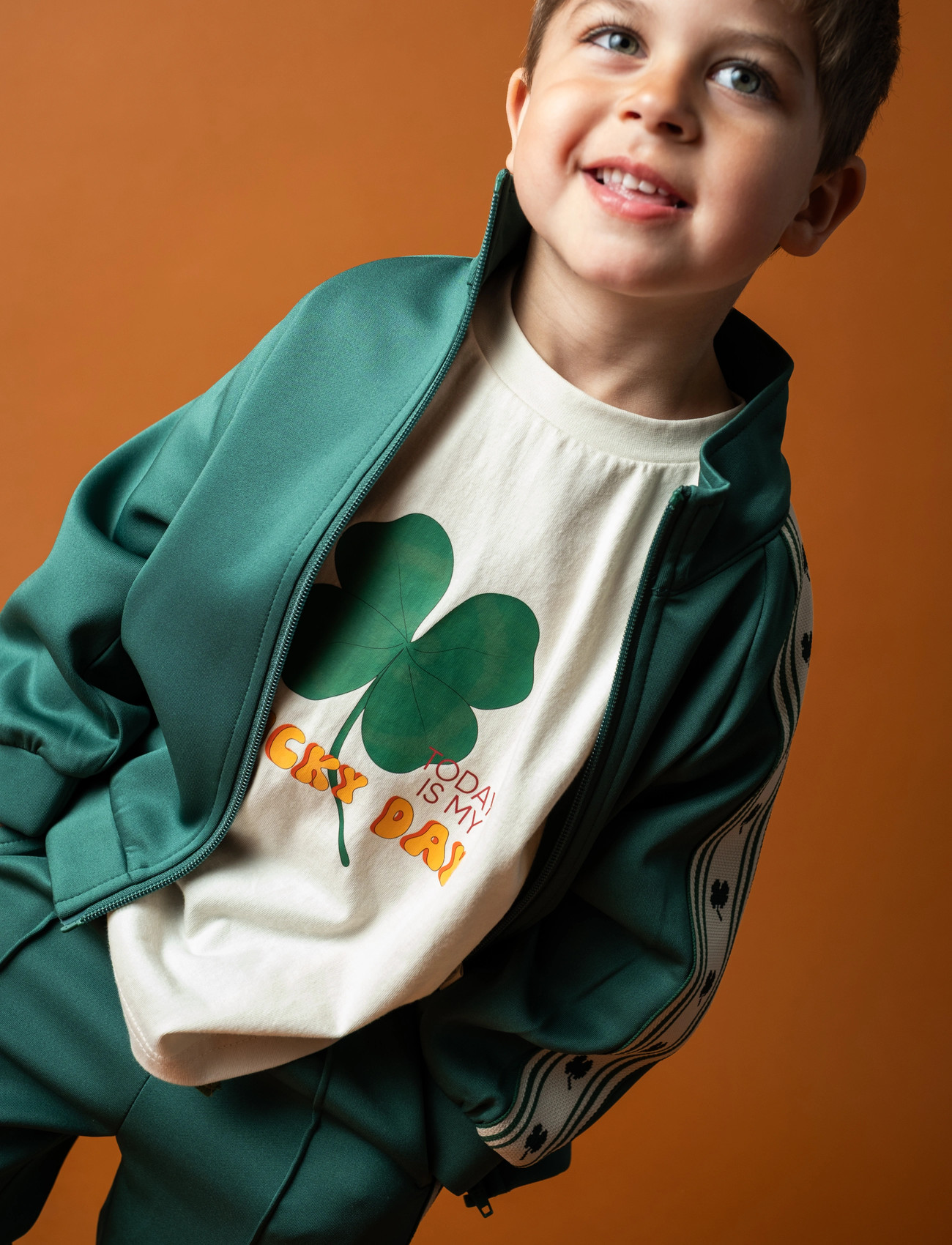 That's Mine Vilde Oversized T-Shirt, 98, Green, T-Shirts > Kortærmede, Børn