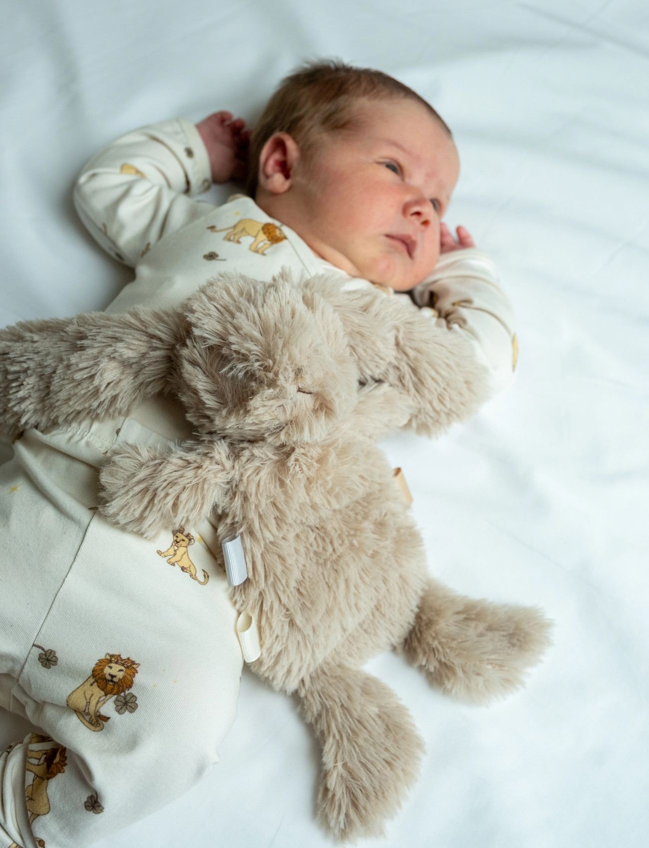 That's Mine Houston Heavy Teddy Mini, One Size, Beige, Soft Legetøj > Stuffed Animals, Børn