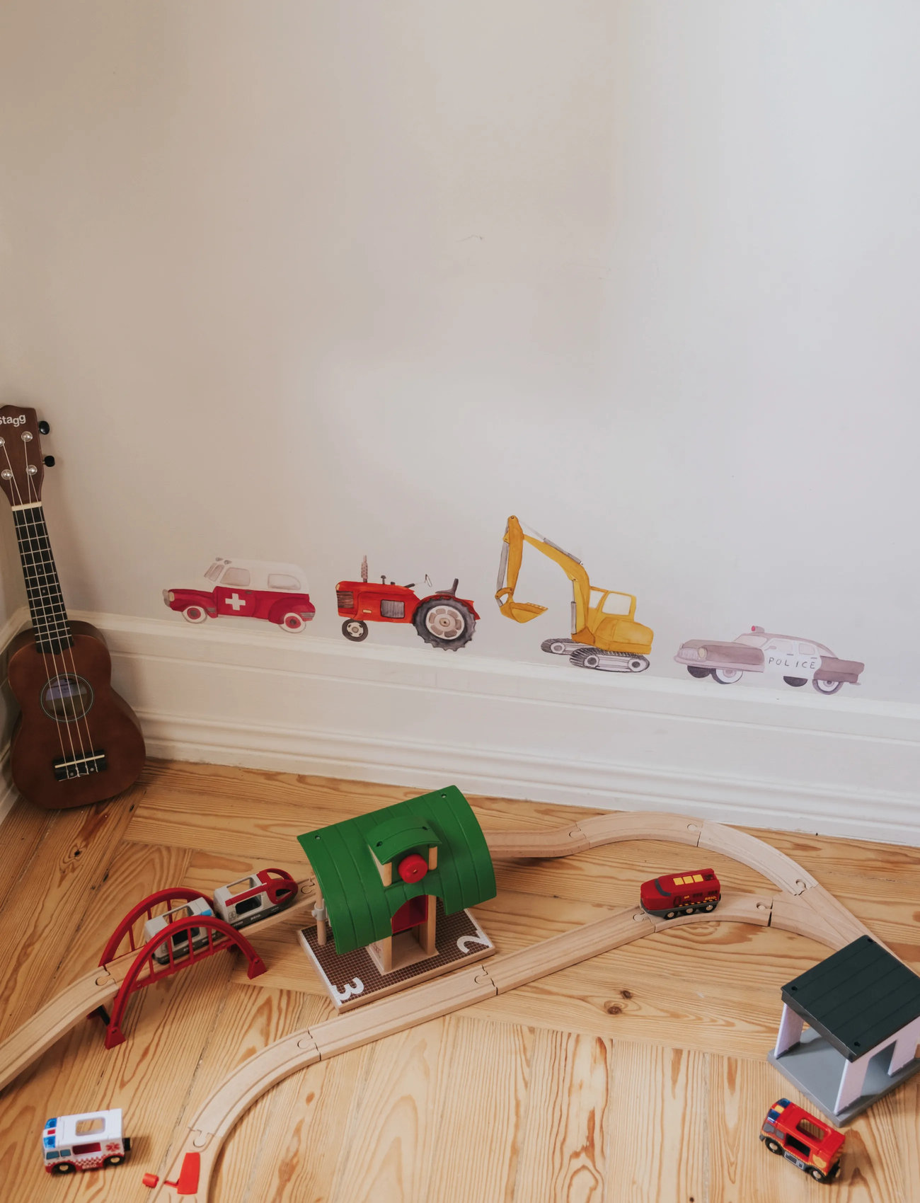 That's Mine Wallsticker Heroes On Wheels, One Size, Multi/patterned, Indretning Til Børn > Vægdekorationer, Børn