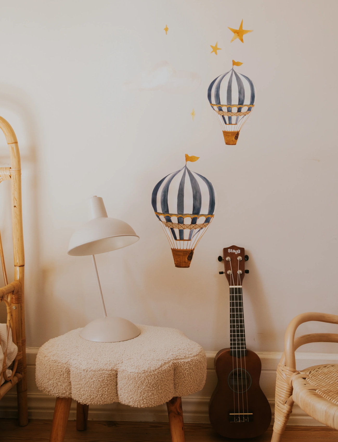 That's Mine Wallsticker Dreamy Balloons, One Size, Blue, Indretning Til Børn > Vægdekorationer, Børn