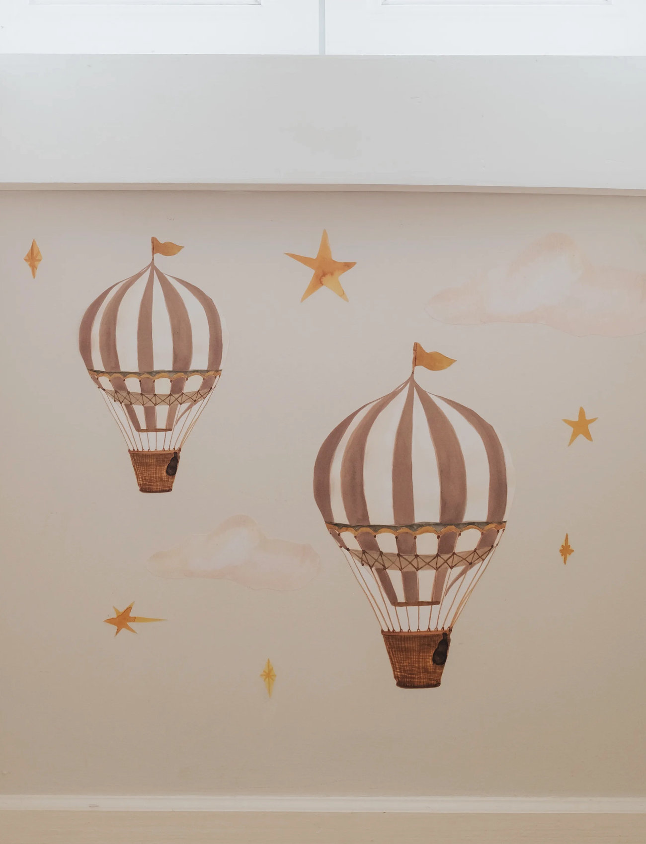 That's Mine Wallsticker Dreamy Balloons, One Size, Beige, Indretning Til Børn > Vægdekorationer, Børn