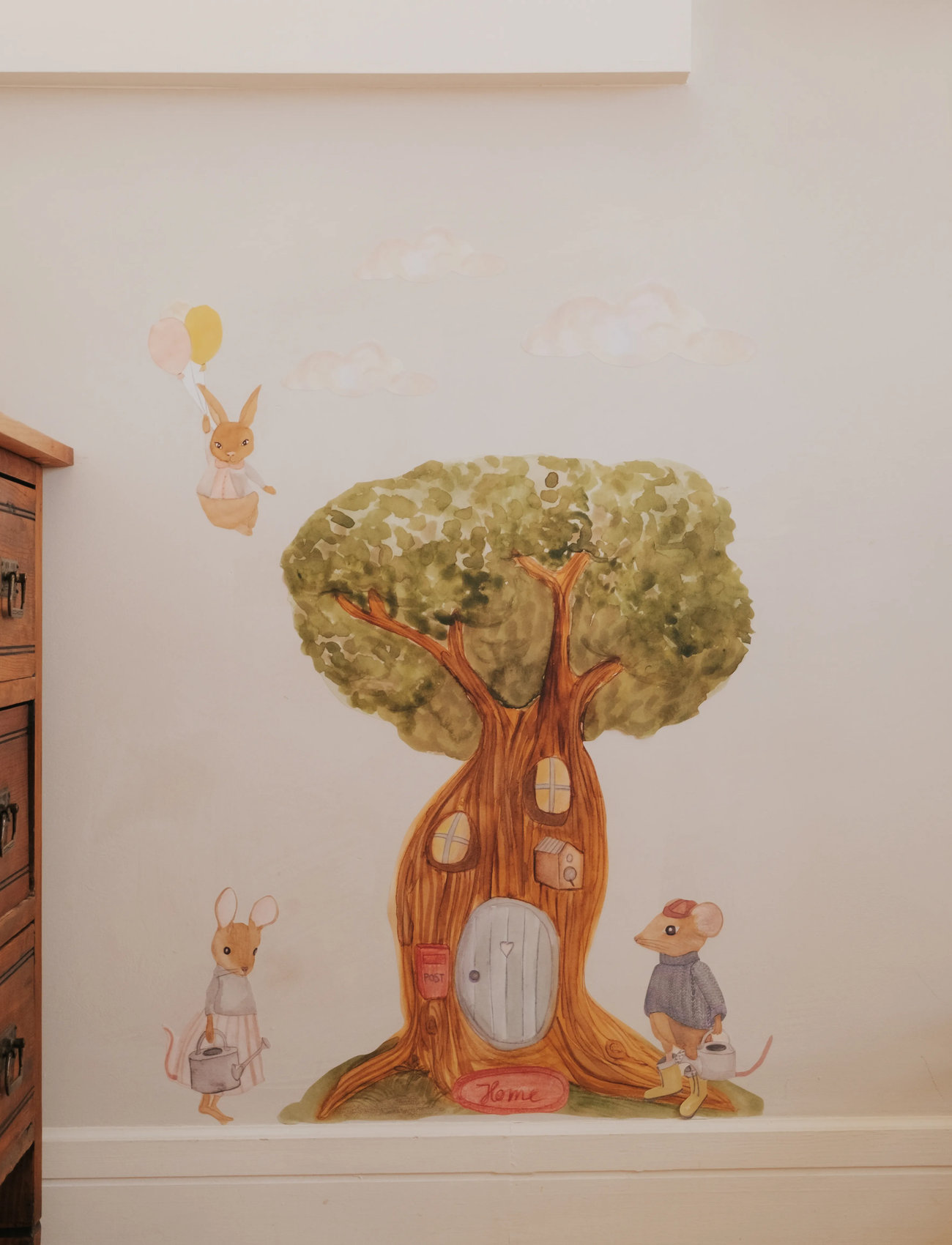 That's Mine Wallsticker The Secret Treehouse, One Size, Multi/patterned, Indretning Til Børn > Vægdekorationer, Børn