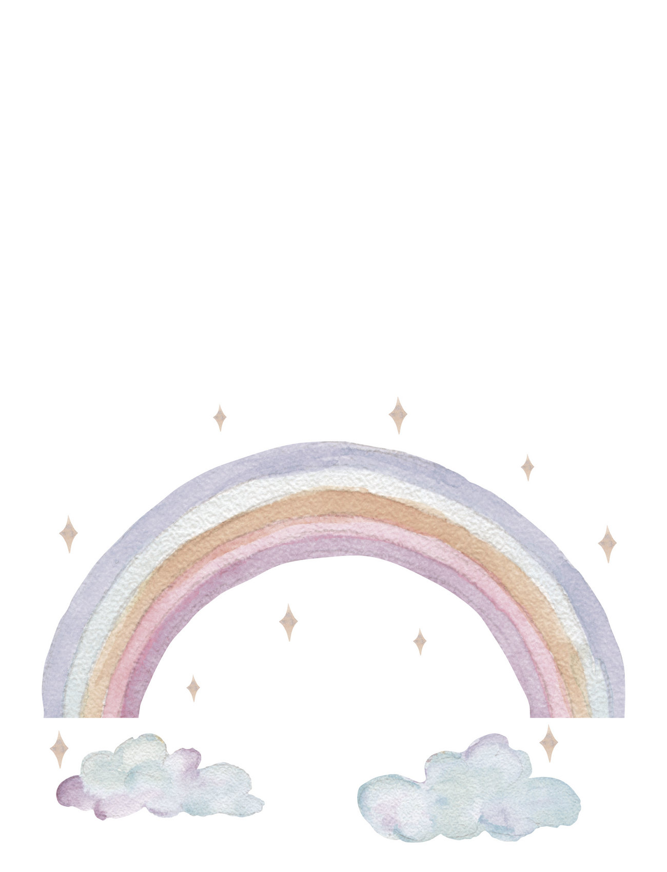 Wall Sticker Fairy Rainbow Home Kids Decor Wall Stickers Nature Multi/patterned That's Mine