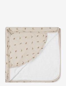 Hooded towel - håndklær - dinosaur oatmeal print