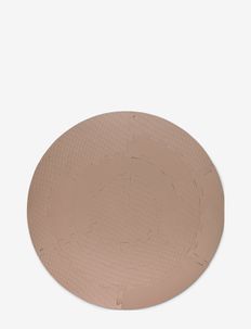 Foam play mat circle light brown - lekematter - light brown